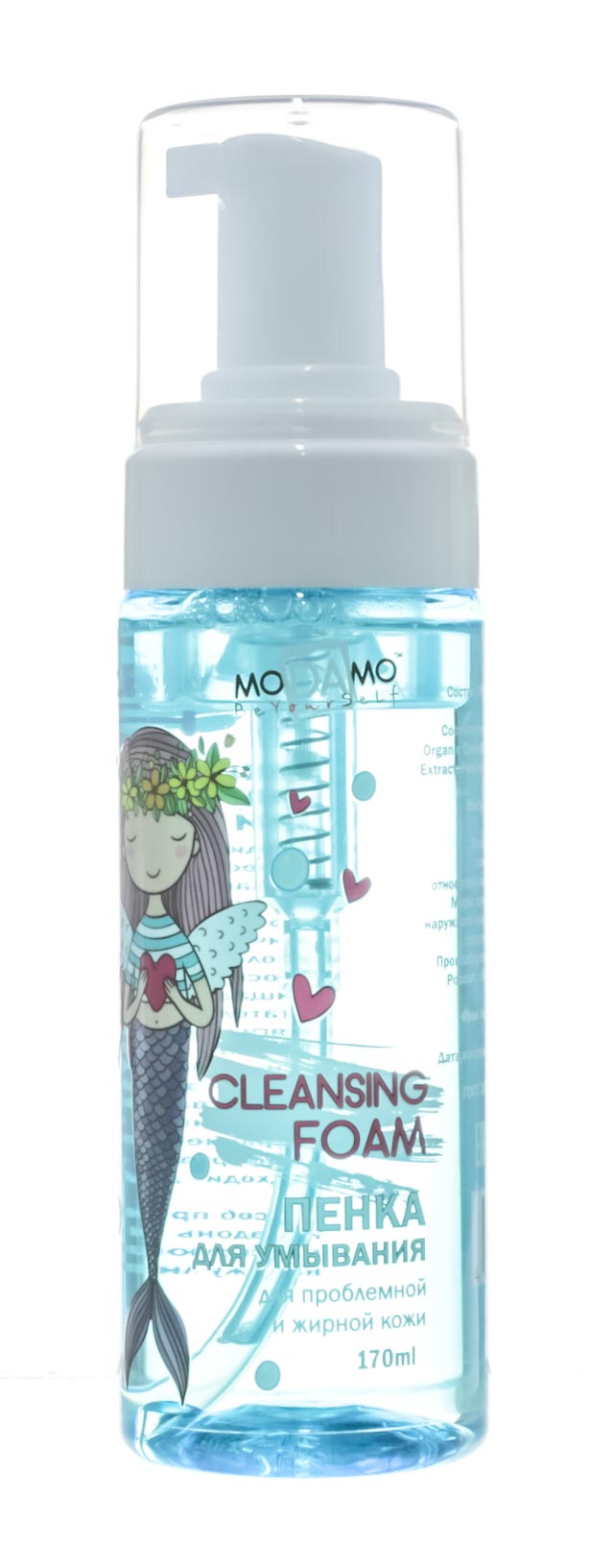 Модамо Пенка для умывания для проблемной и жирной кожи,170 мл (Modamo, Be yourself) фото 1