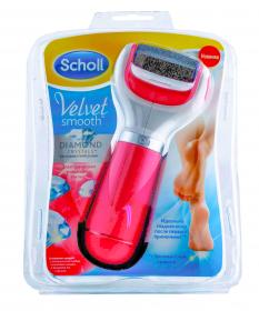 Scholl Электрическая роликовая пилка для удаления огрубевшей кожи стоп экстра жесткая. фото