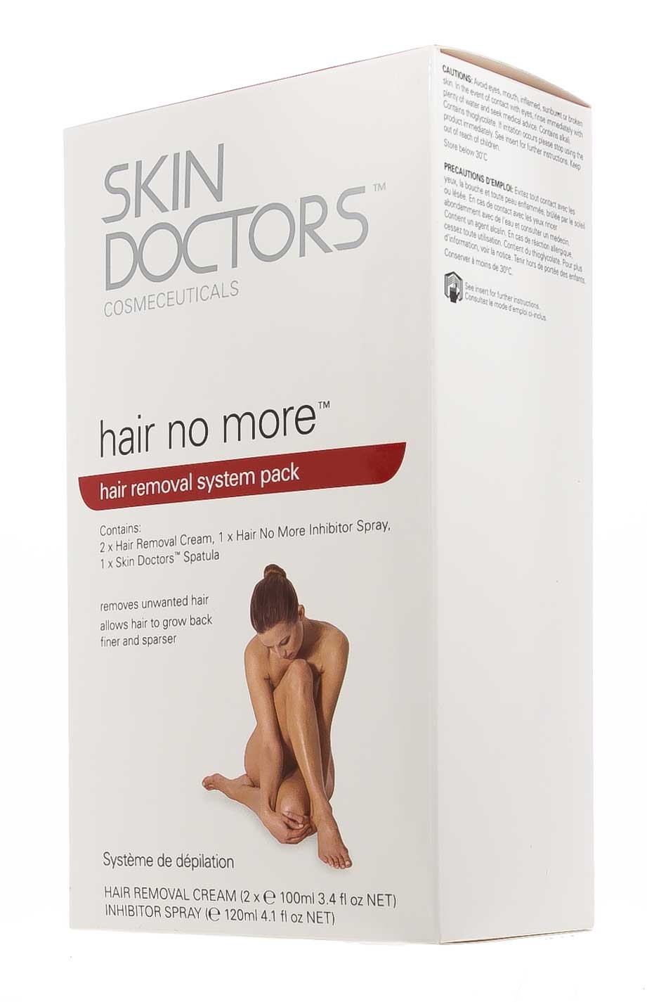 Скин Докторс Набор для удаления и замедления роста волос 3 предмета (Skin Doctors, Hair No More) фото 3