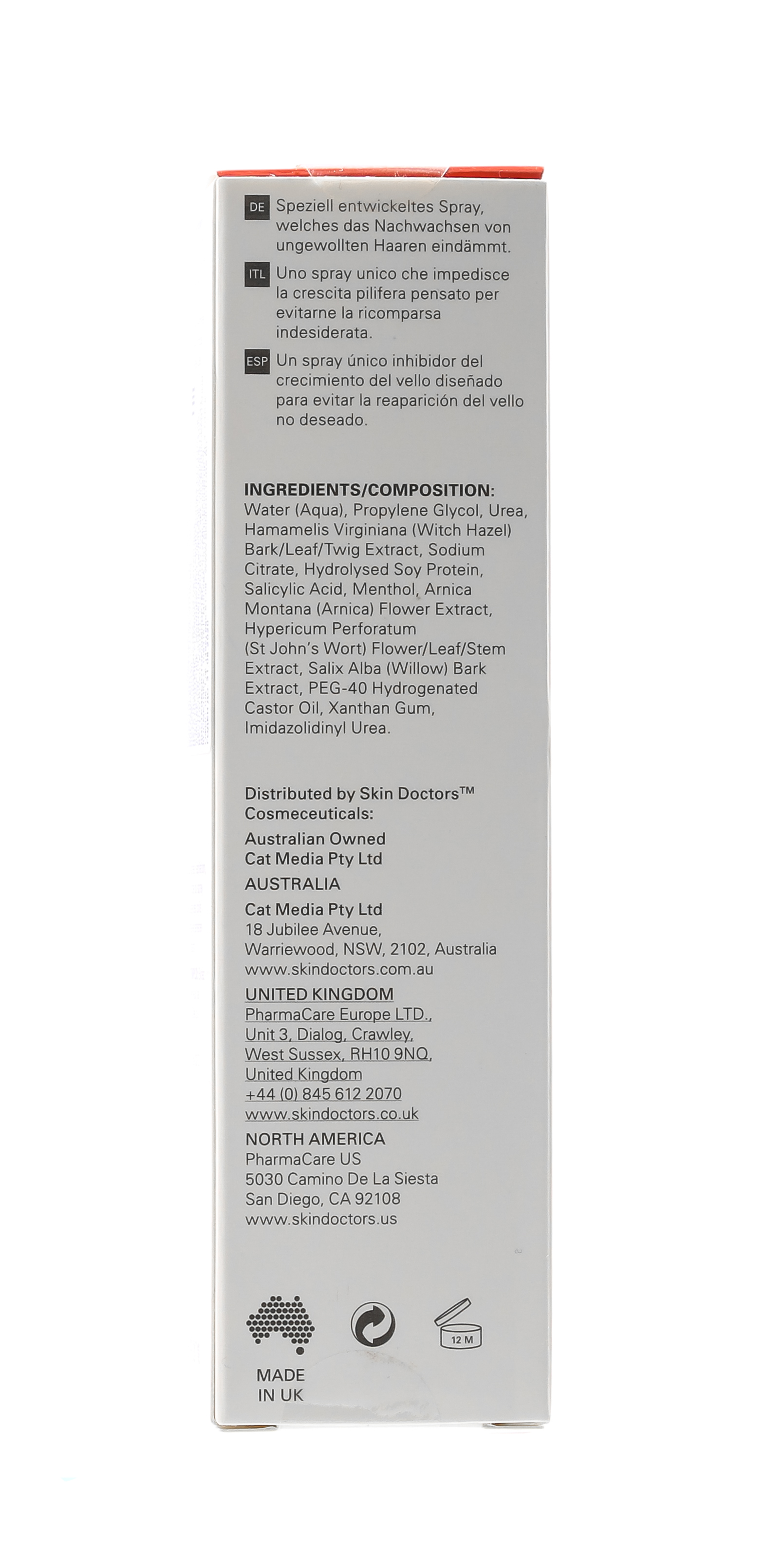 Скин Докторс Лосьон – спрей  для замедления и предотвращения роста волос  120 мл (Skin Doctors, Hair No More) фото 4