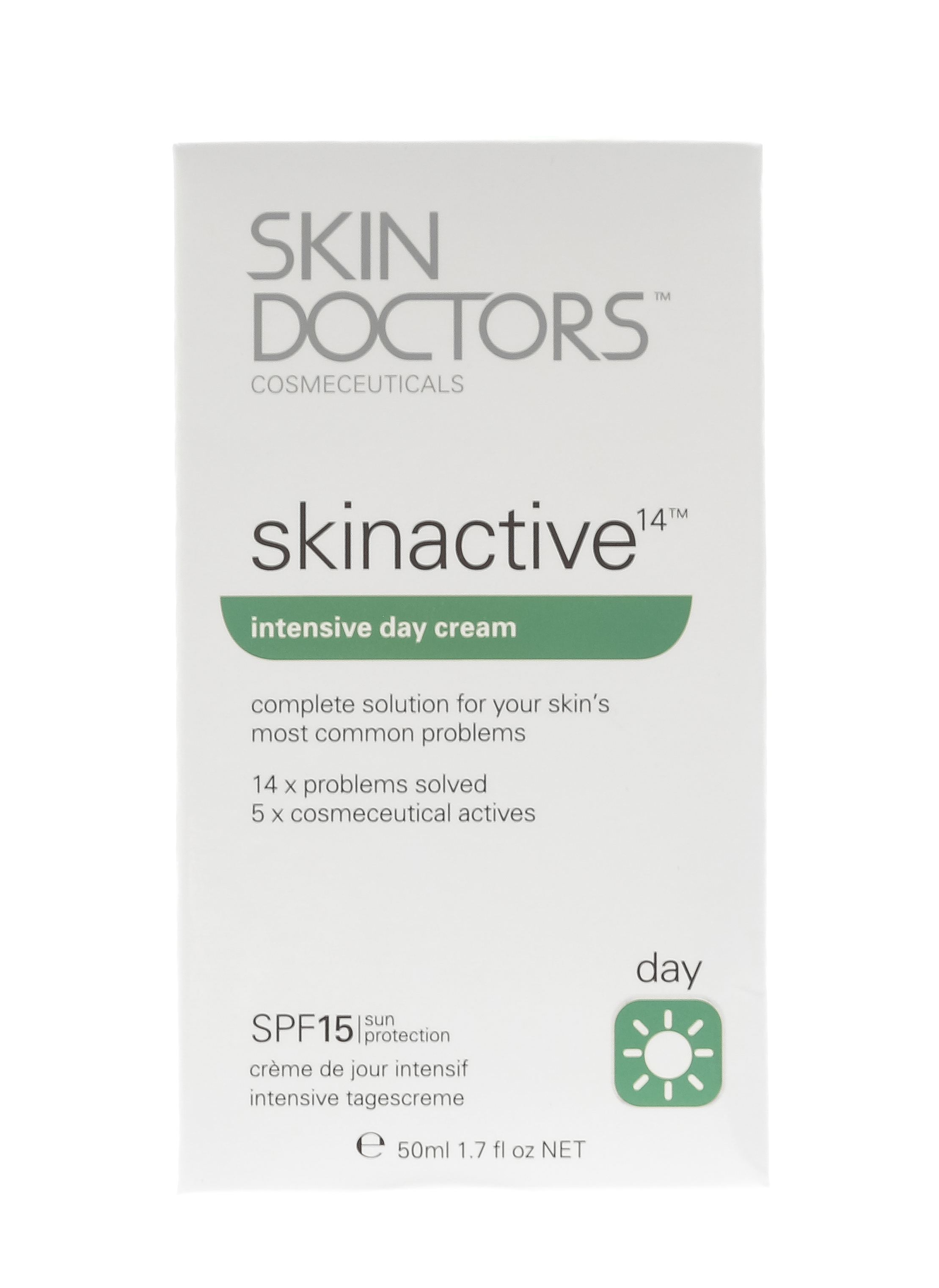 Скин Докторс Интенсивный дневной крем 50 мл (Skin Doctors, Skinactive14) фото 4
