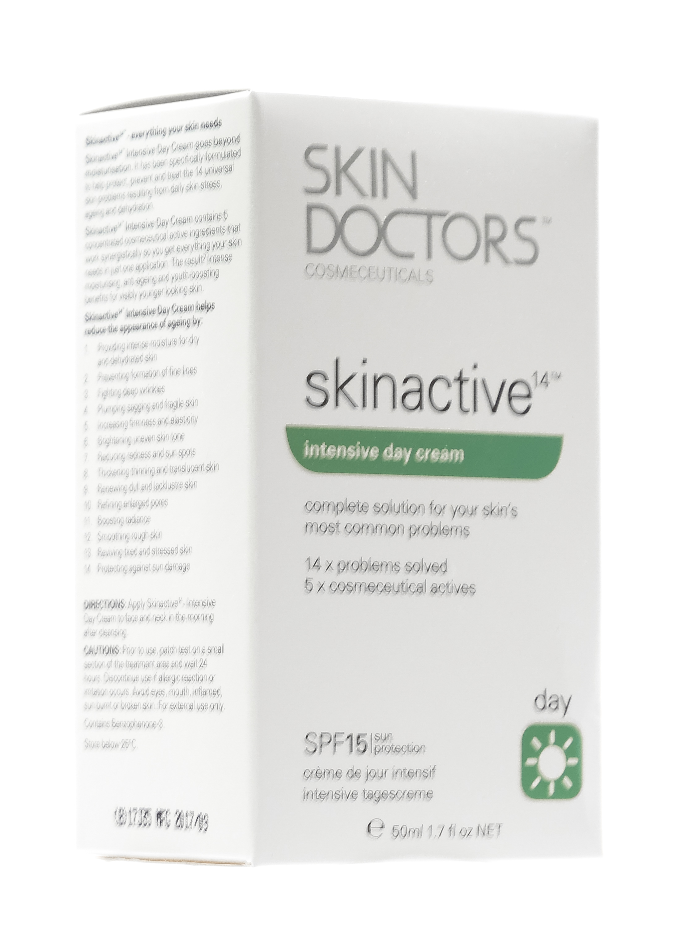 Скин Докторс Интенсивный дневной крем 50 мл (Skin Doctors, Skinactive14) фото 1