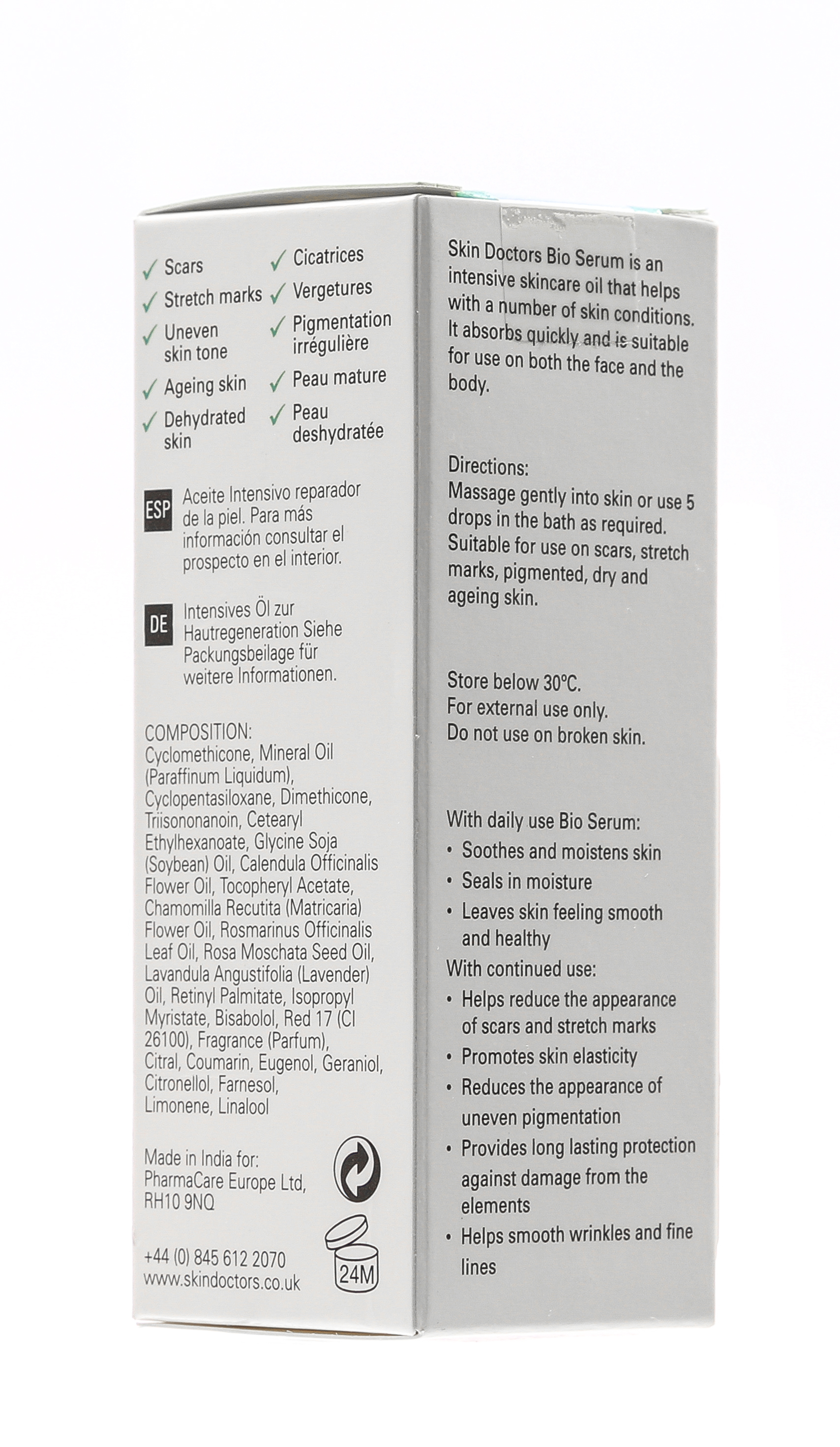 Скин Докторс Био-сыворотка интенсивно восстанавливающая кожу 50 мл (Skin Doctors, Bio serum) фото 7