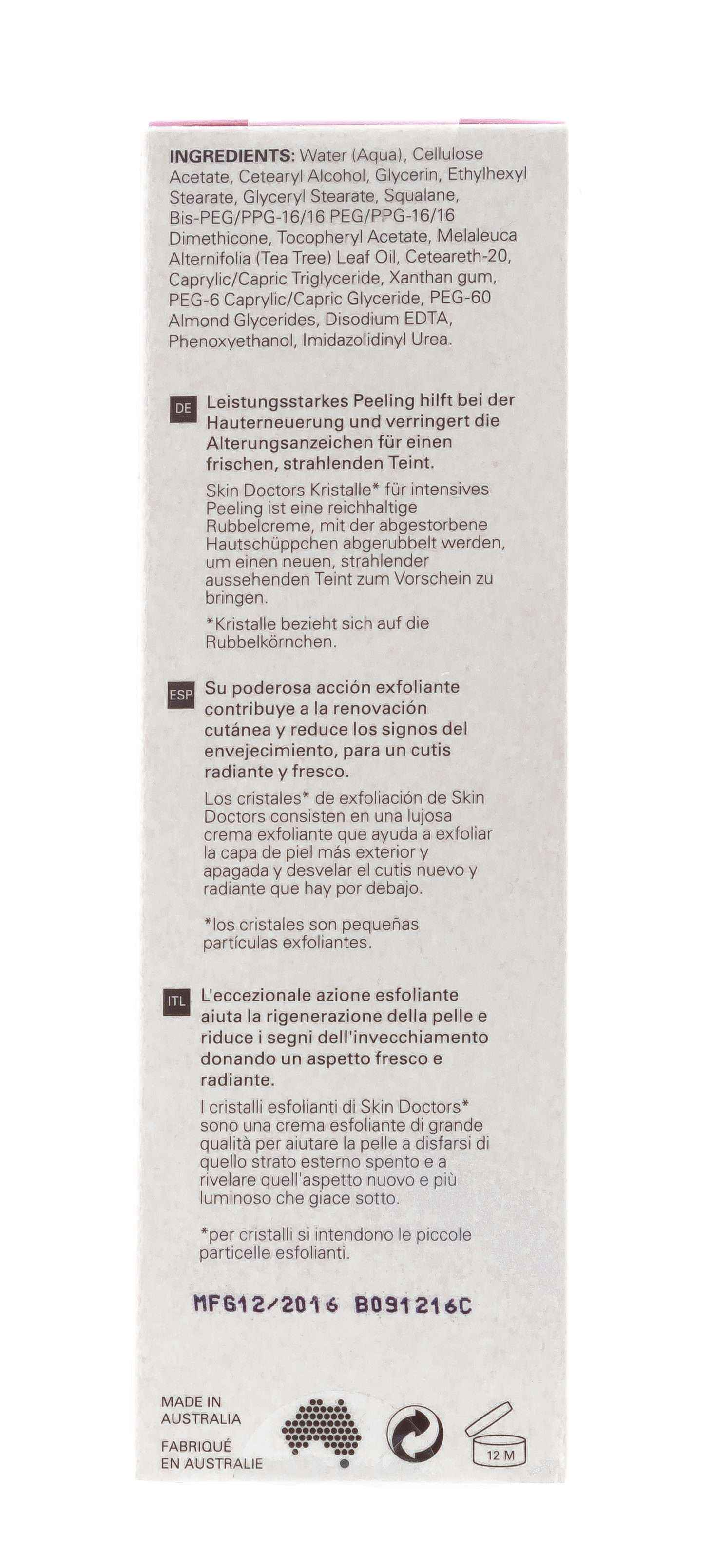 Скин Докторс Скраб интенсивный для обновления кожи 100 мл (Skin Doctors, Cleanser) фото 6