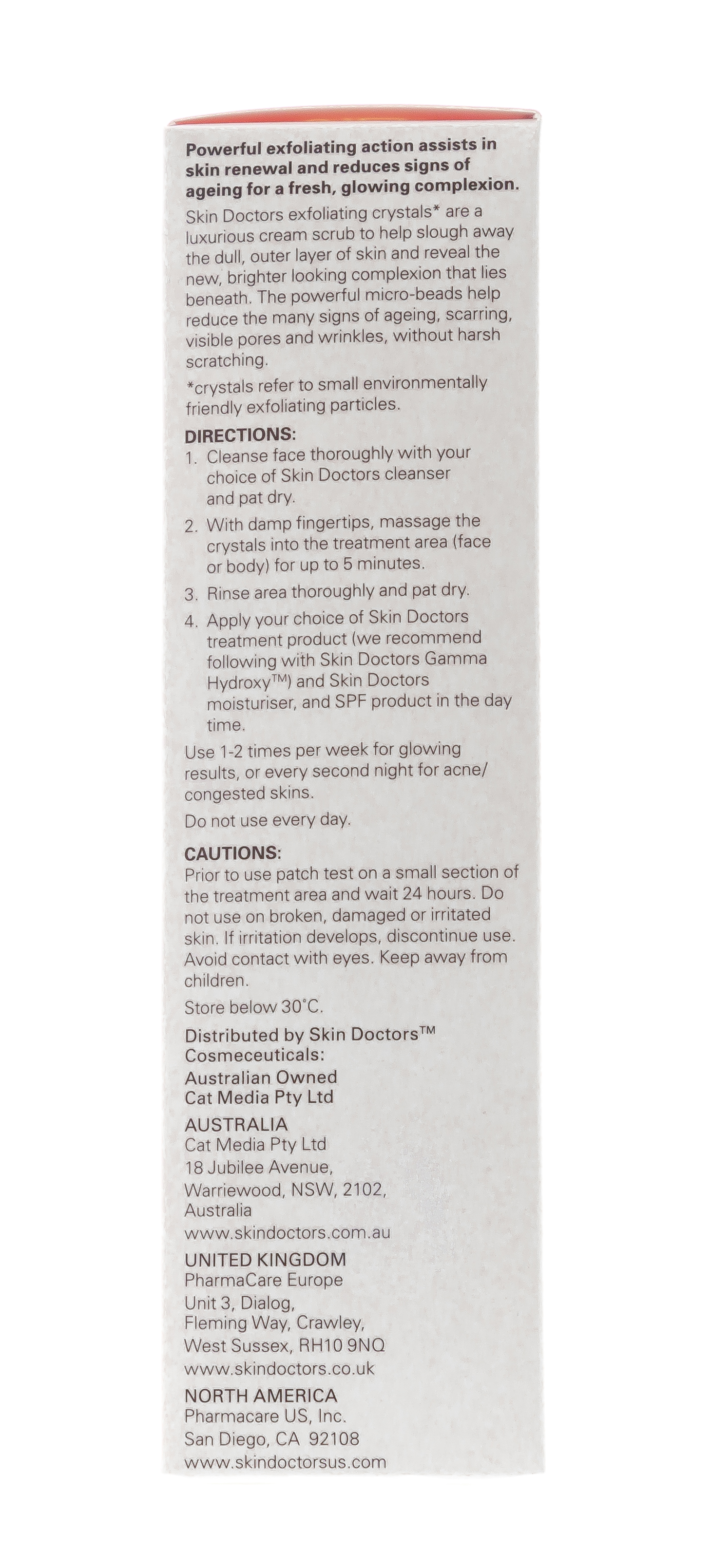 Скин Докторс Скраб интенсивный для обновления кожи 100 мл (Skin Doctors, Cleanser) фото 2