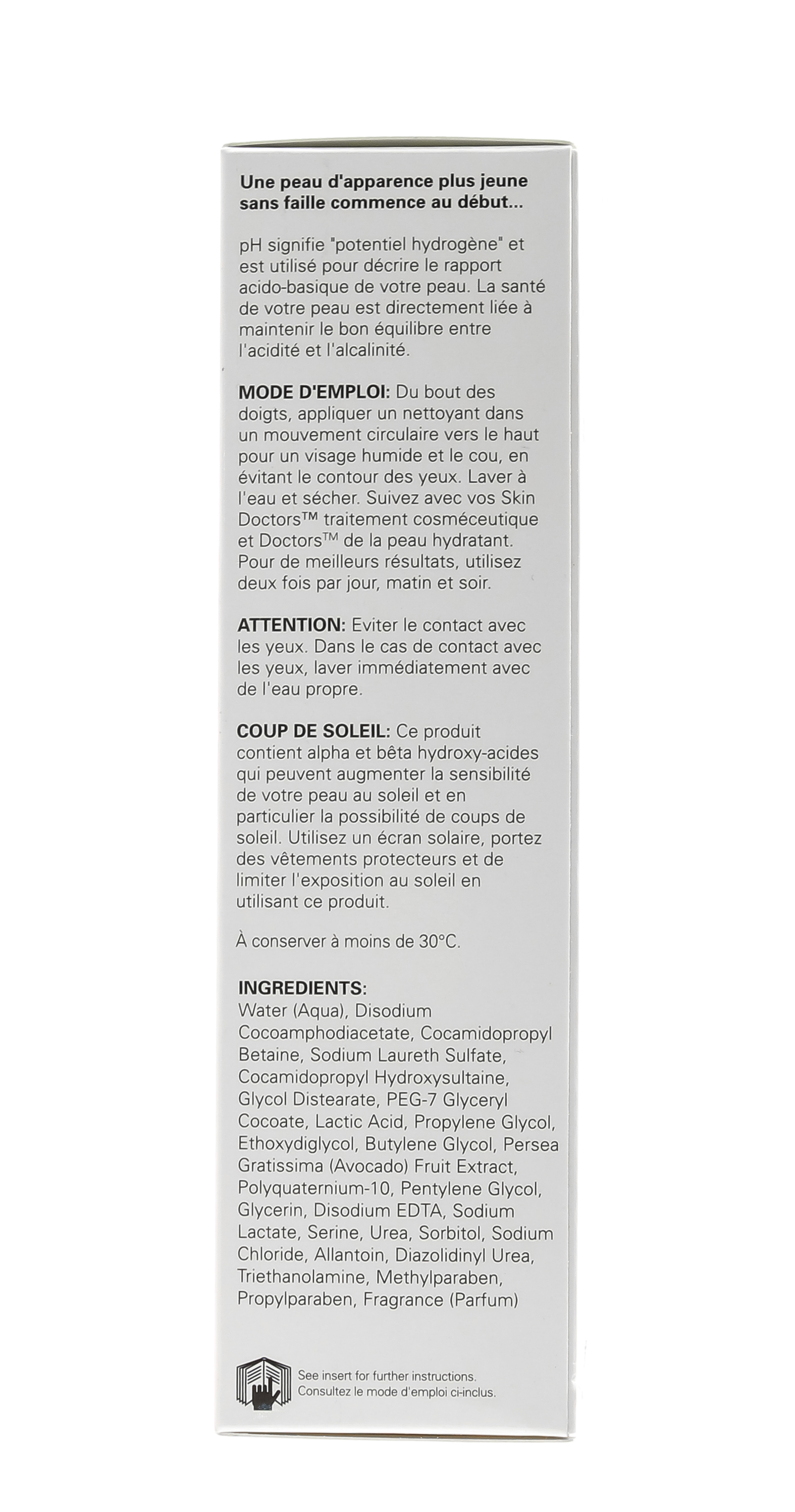 Скин Докторс Очищающее средство для лица,поддерживающее РН 100 мл (Skin Doctors, Cleanser) фото 2