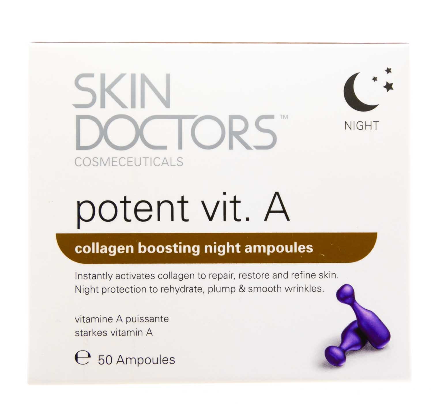 Скин Докторс Дневная сыворотка с Витамином С, 50 капсул (Skin Doctors, Potent Vit. C) фото 1