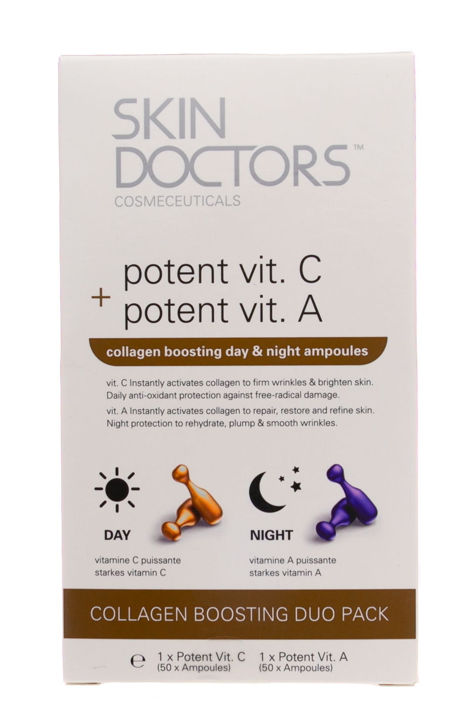 Скин Докторс Набор Potent Vit A & Vit C Twin 1 шт (Skin Doctors, ) фото 1