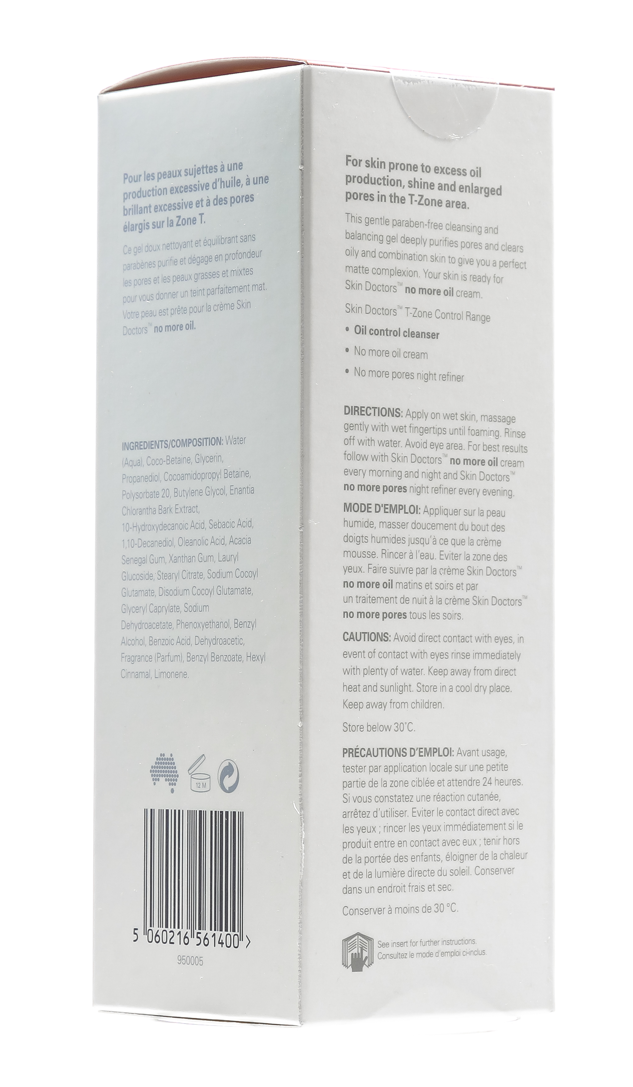 Скин Докторс Очищающее средство, регулирующее жирность кожи 150 мл (Skin Doctors, T-zone) фото 7