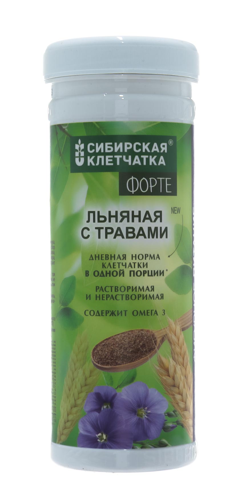  Сибирская клетчатка Льняная с травами, 200 гр (Сибирская клетчатка, Сибирская клетчатка) фото 2