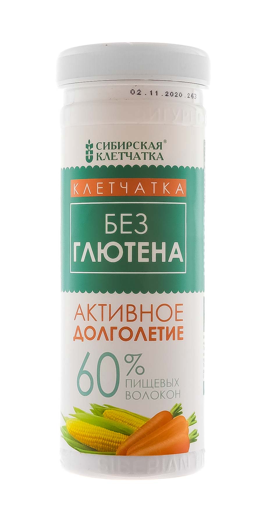  Сибирская клетчатка Безглютеновая Активное долголетие, 200 гр (Сибирская клетчатка, Безглютеновая продукция) фото 2