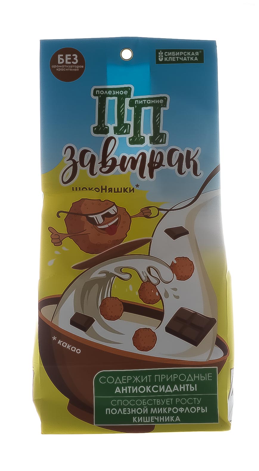  Сибирские снеки ПП Завтрак, шокоНяшки 110 гр (Сибирская клетчатка, Перекусы) фото 2