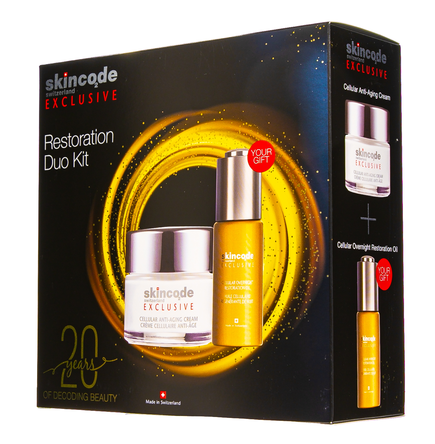Skincode Набор Exclusive Restoration Duo Антивозрастной крем,