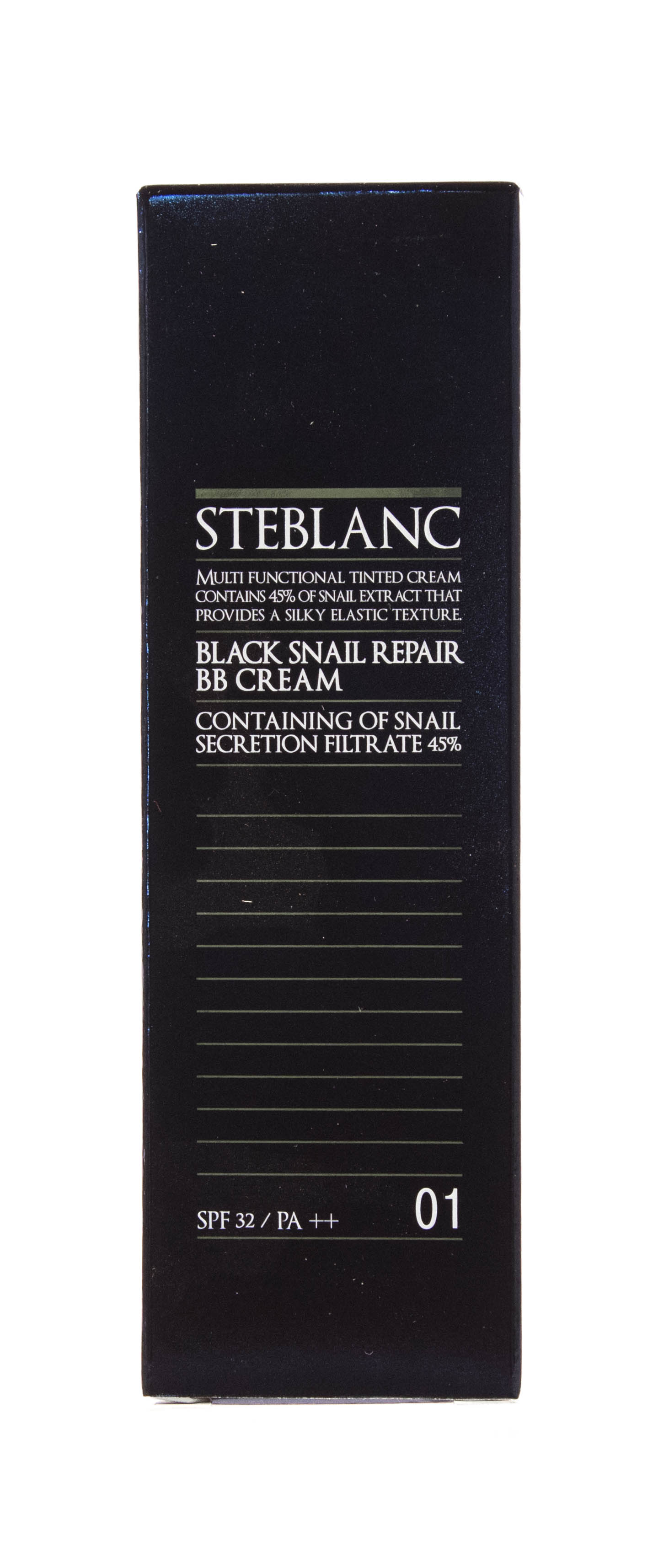 Стебланк ВВ крем с муцином Черной улитки тон 01  50мл (Steblanc, Black snail) фото 2