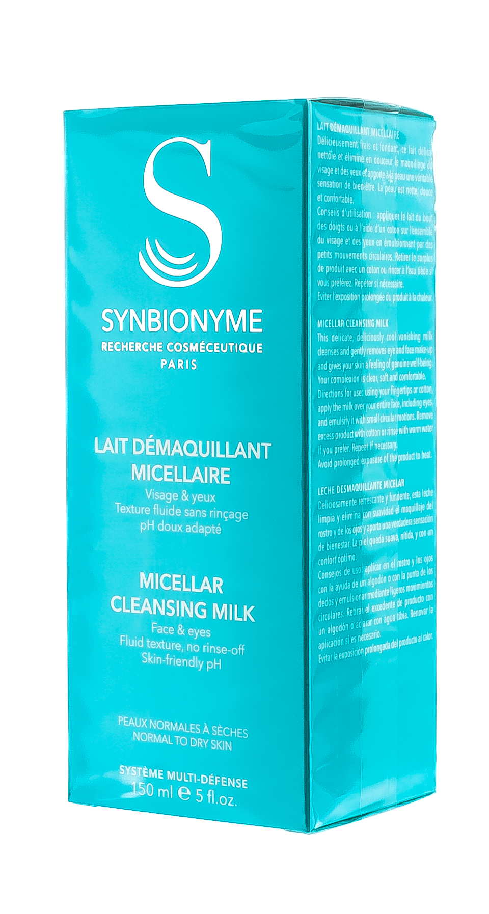 Синбионим Мицеллярное очищающее молочко 150 мл (Synbionyme, Universel) фото 2