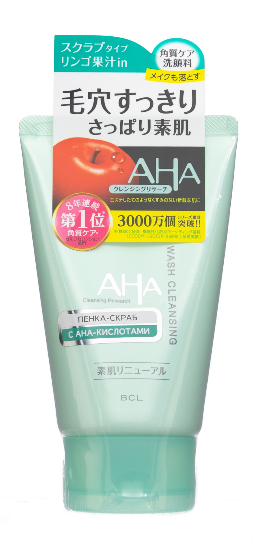  Пена-скраб для лица с фруктовыми кислотами, 120 г (BCL, Для лица) фото 1