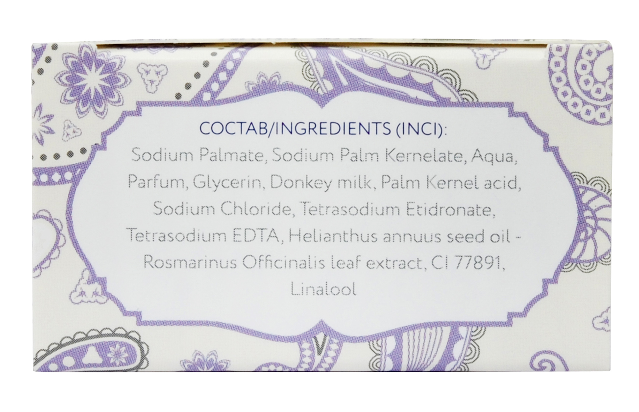 Теана Секрет Клеопатры Натуральное мыло для сухой и чувствительной кожи лица и тела с ослиным молоком 100 (Teana, Натуральное мыло ручной работы) фото 2