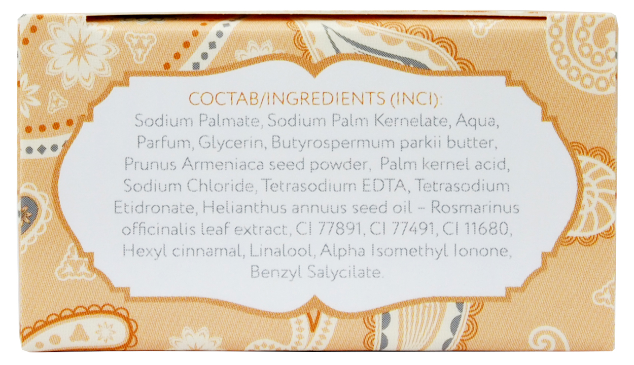 Теана Натуральное мыло-скраб для лица и тела с косточками абрикоса 