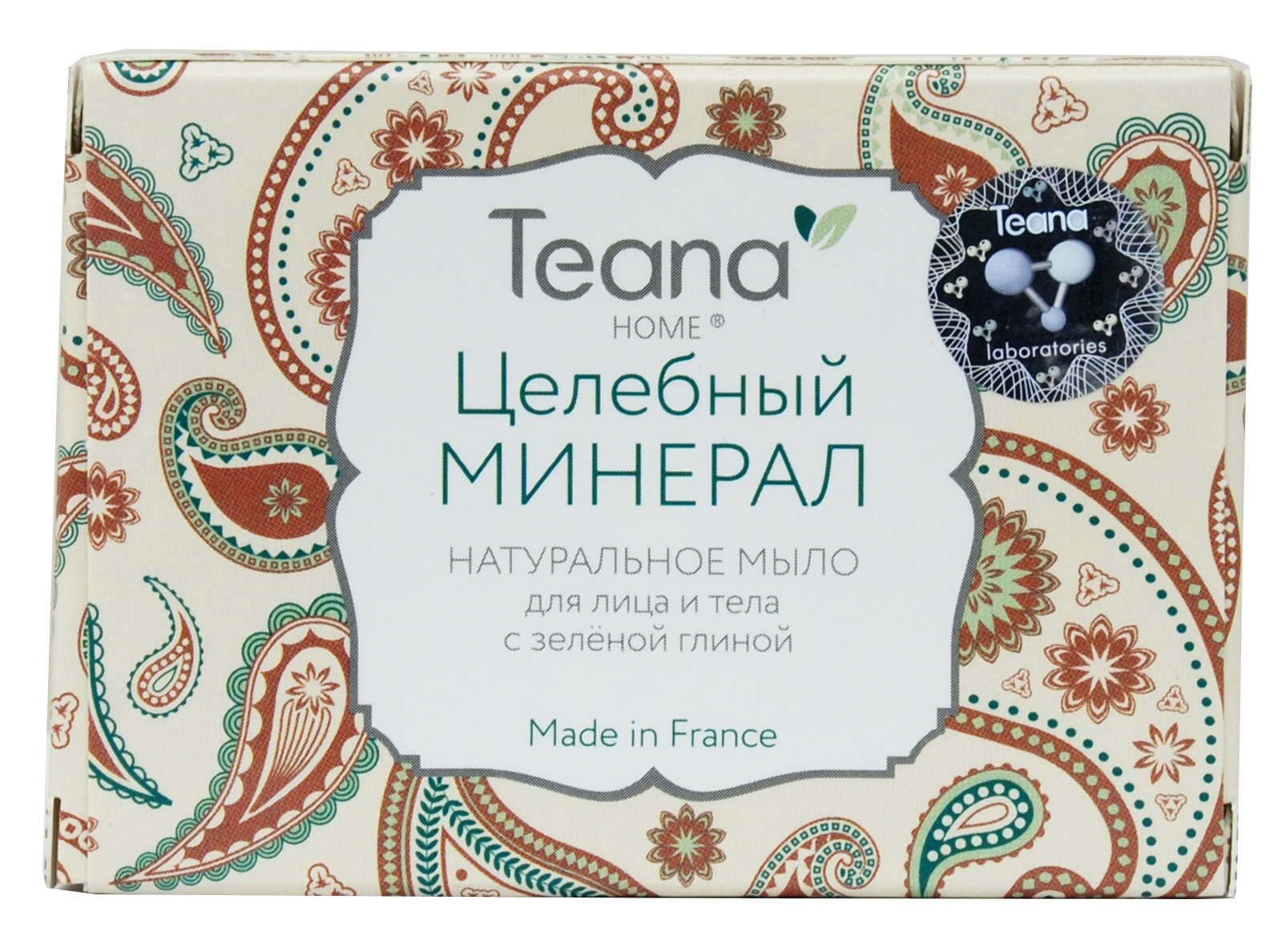 Теана Целебный минерал Натуральное мыло для жирной и проблемной кожи лица и тела с зелёной глиной 100 гр (Teana, Натуральное мыло ручной работы) Теана Целебный минерал Натуральное мыло для жирной и проблемной кожи лица и тела с зелёной глиной 100 гр (Teana, Натуральное мыло ручной работы) фото 1
