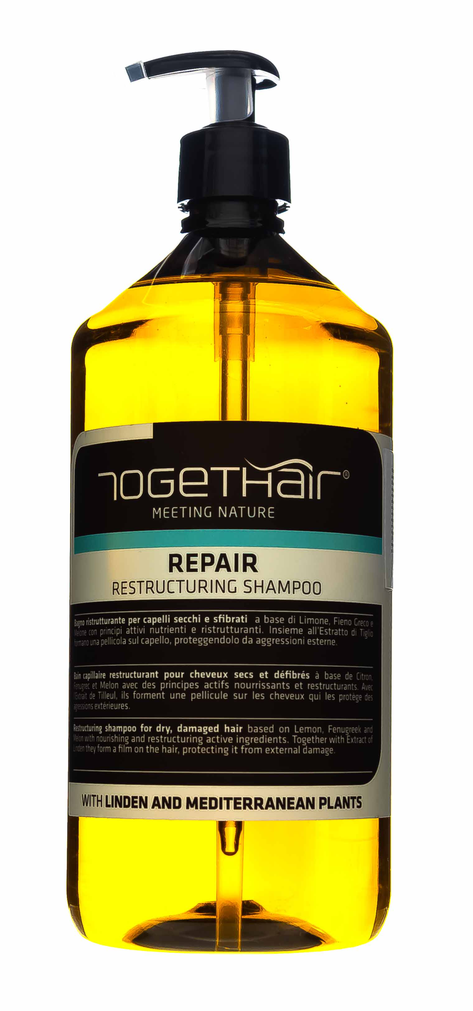 Togethair Восстанавливающий шампунь для ломких и повреждённых волос, 1000 мл (Togethair, Repair)