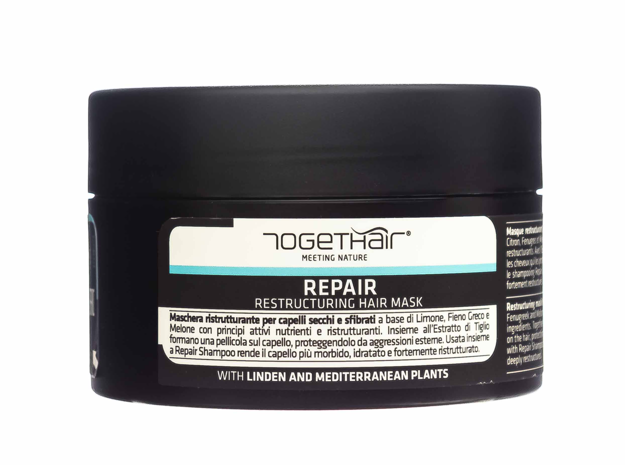 Togethair Восстанавливающая маска для ломких и поврежденных волос, 250 мл (Togethair, Repair) togethair colorsafe маска для защиты цвета 250 мл банка