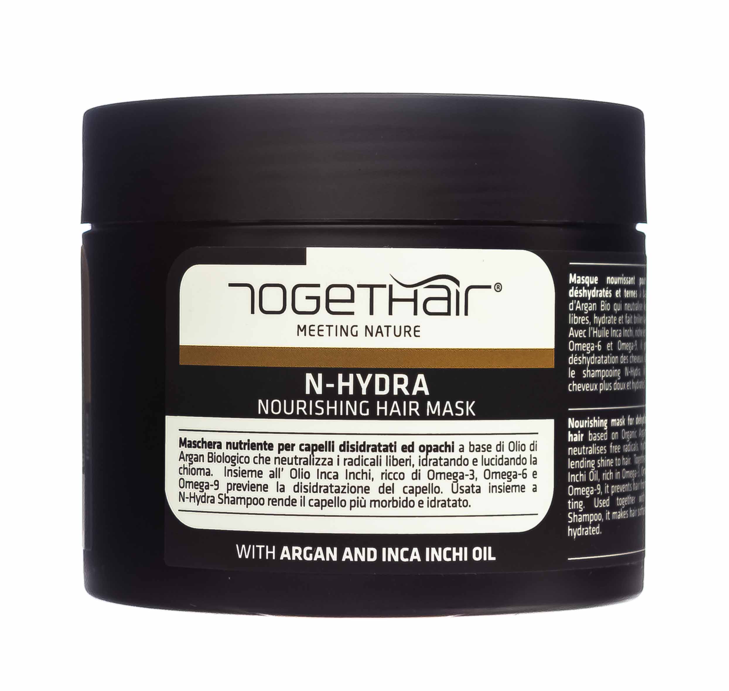 

Togethair Питательная маска для обезвоженных и тусклых волос, 500 мл (Togethair, N-Hydra), N-Hydra
