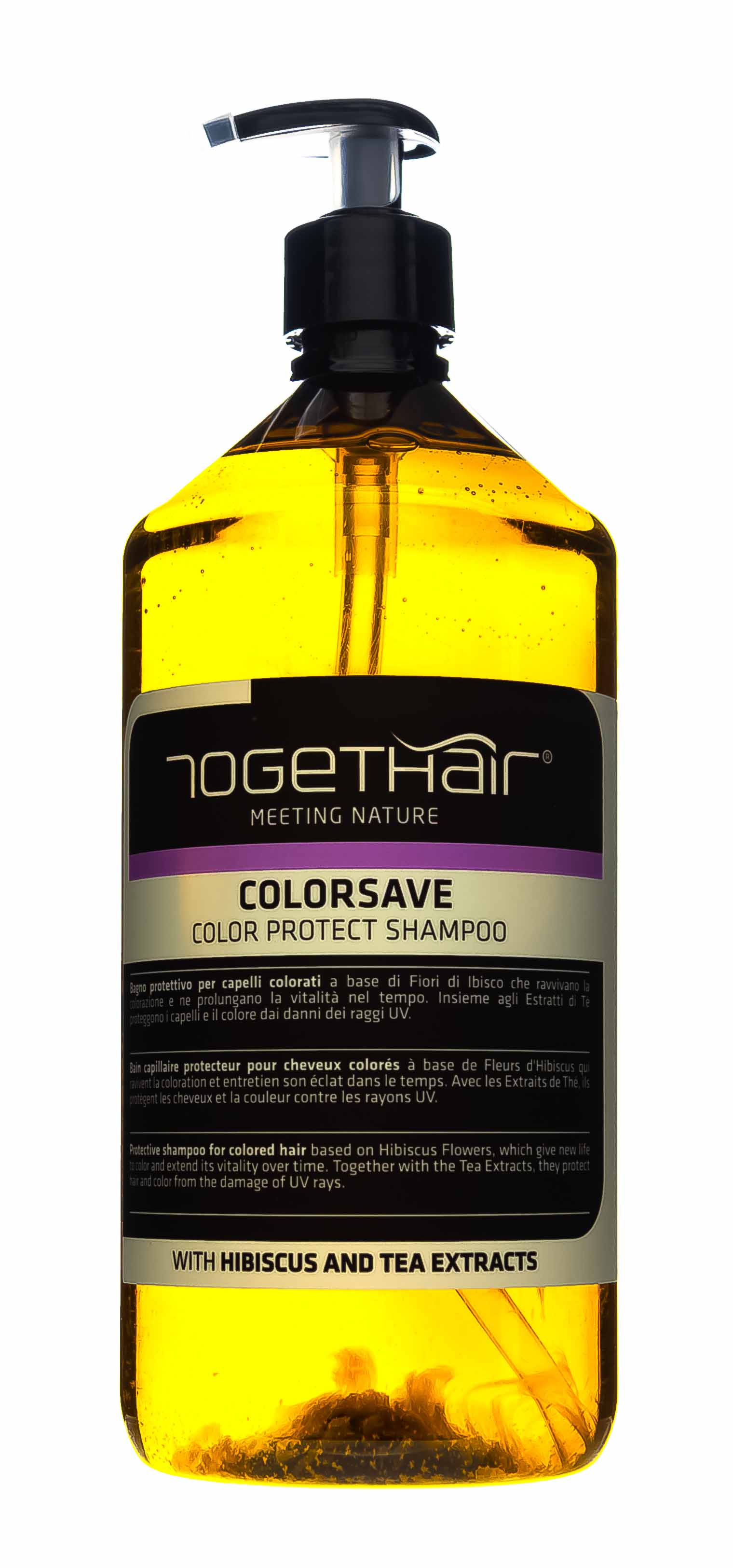 Togethair Шампунь для защиты цвета окрашенных волос, 1000 мл (Togethair, Colorsave) togethair colorsafe маска для защиты цвета 250 мл банка