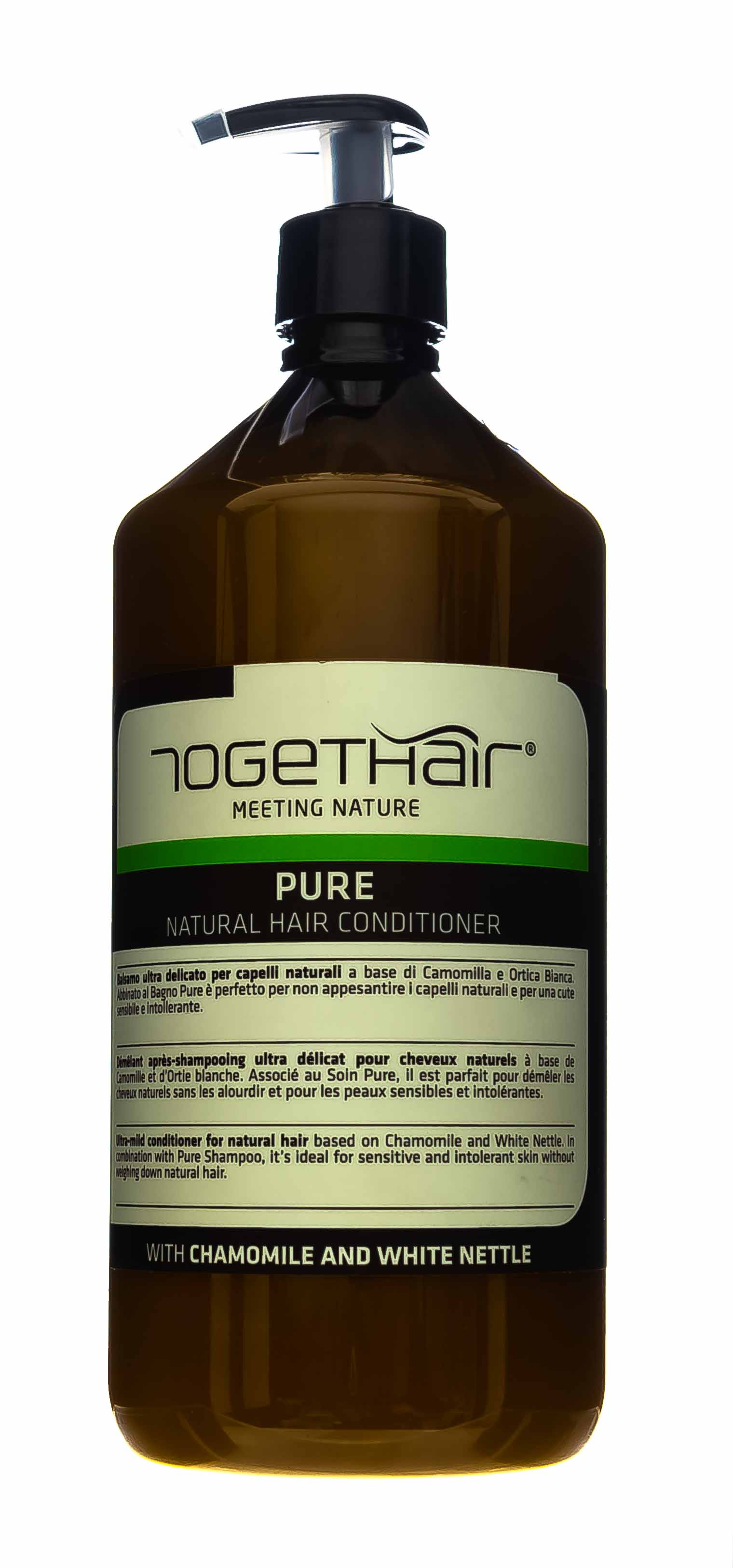 Togethair Ультра-мягкий кондиционер для натуральных волос, 1000 мл (Togethair, Pure) togethair кондиционер для объема тонких волос 250 мл togethair volume