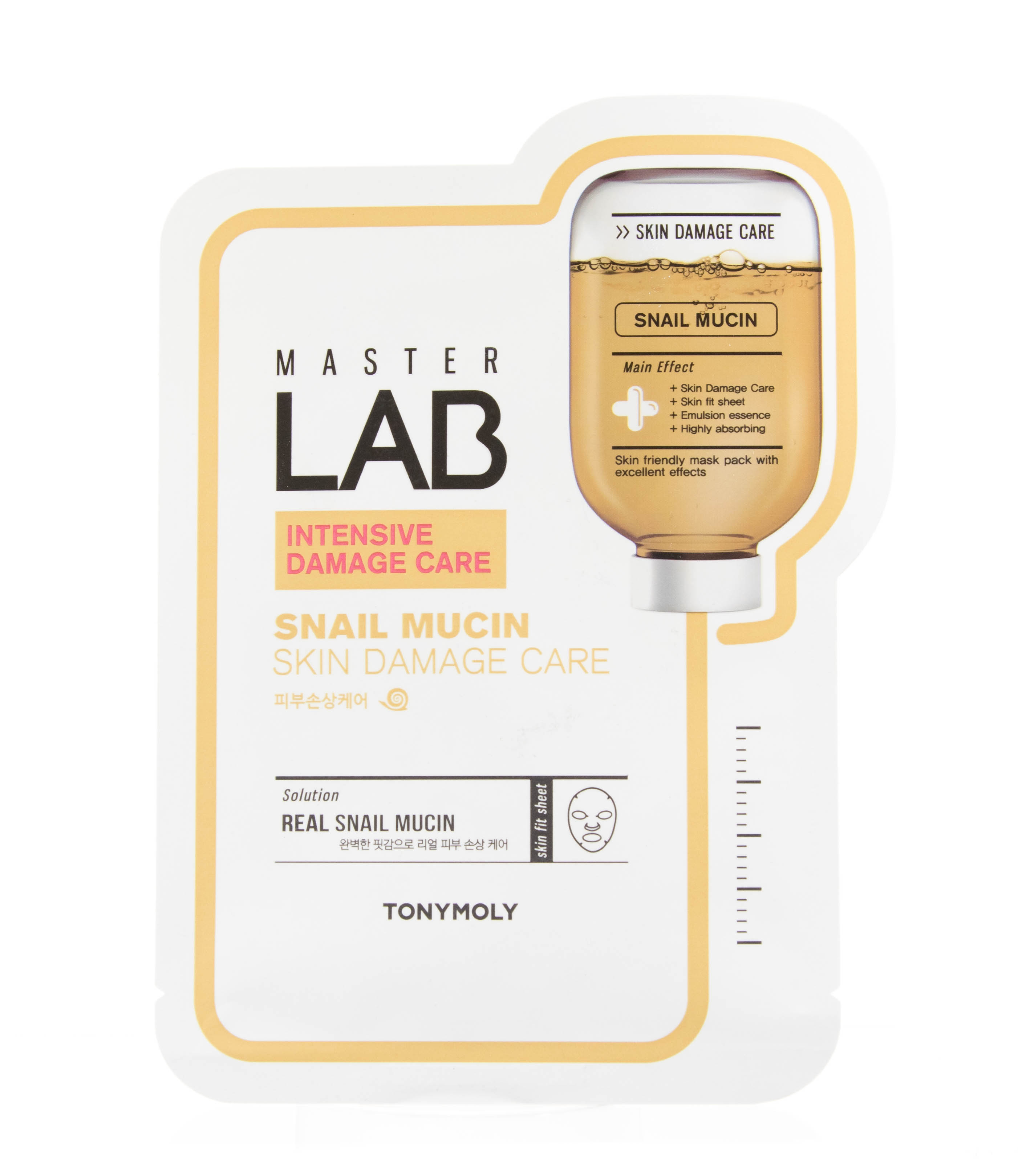 Тони Моли Регенерирующая маска с улиточной слизью 19 мл (Tony Moly, Master Lab) фото 1