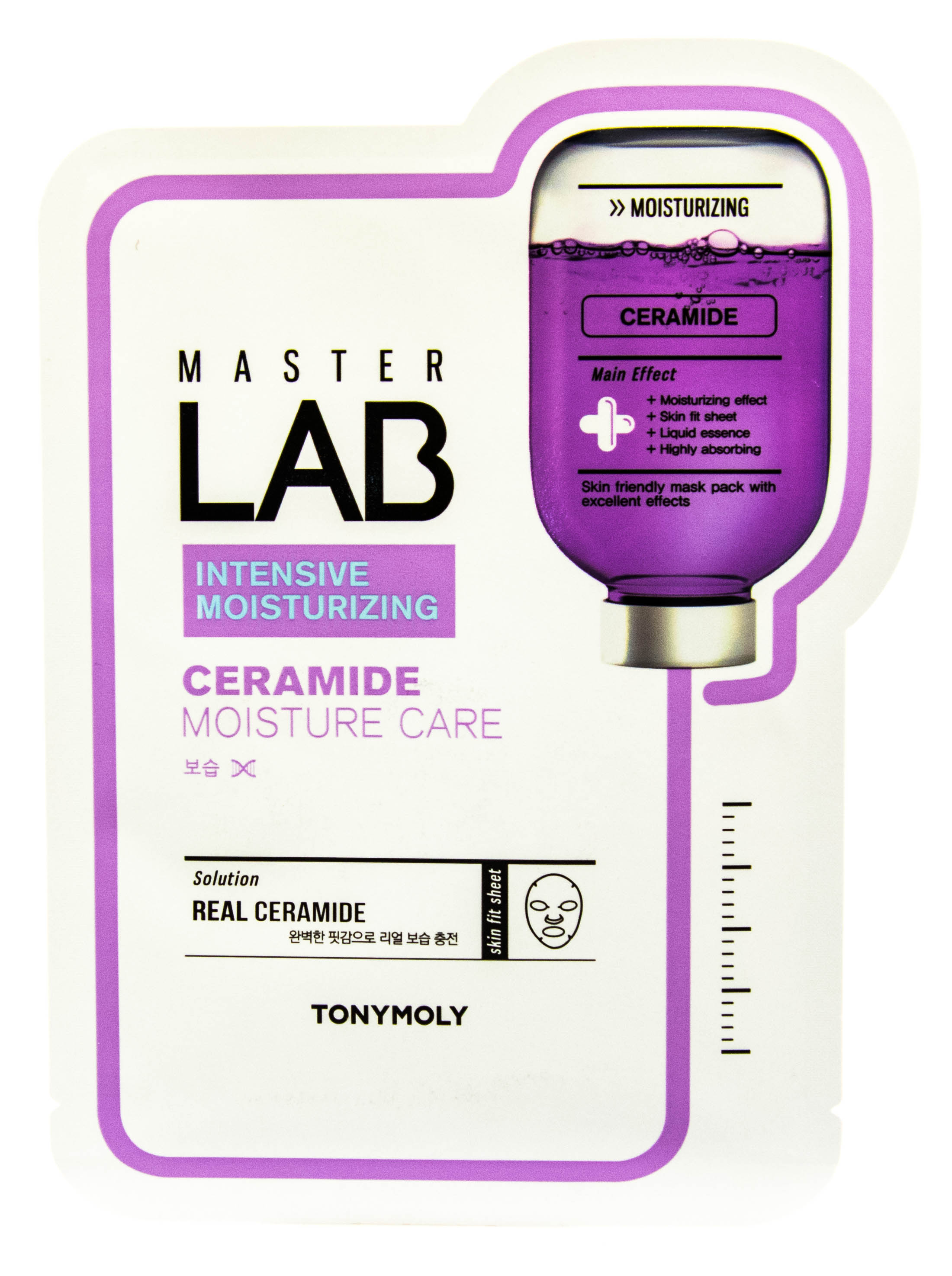 Тони Моли Увлажняющая маска с керамидами 19 мл (Tony Moly, Master Lab) фото 1