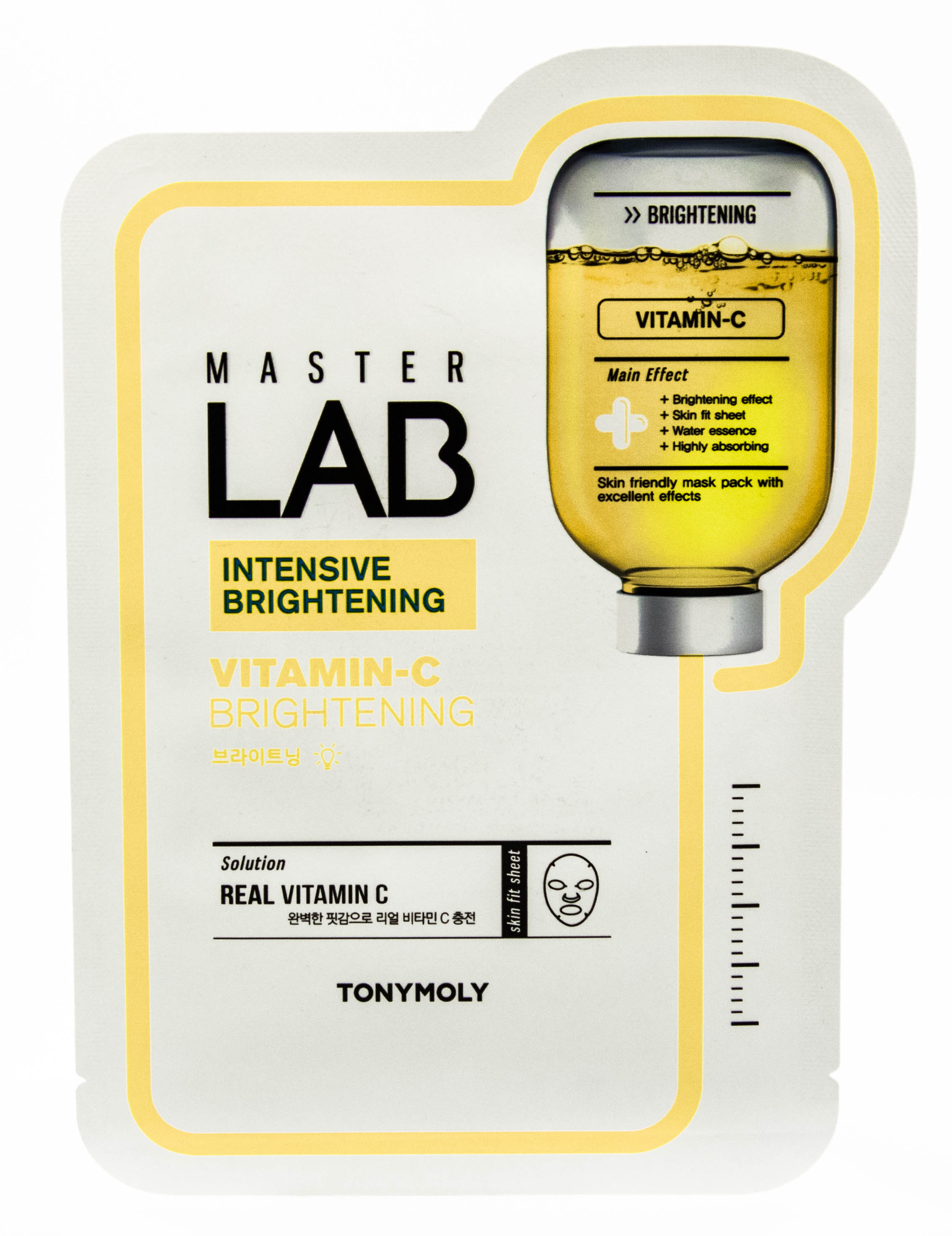 Тони Моли Отбеливающая маска на основе витамина С 19 мл (Tony Moly, Master Lab) фото 1