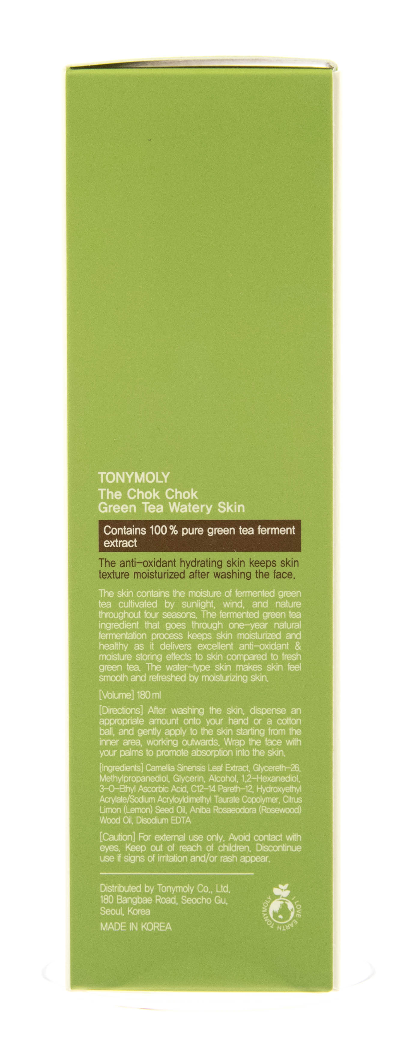 Тони Моли Лосьон с экстрактом зеленого чая 180 мл (Tony Moly, Green Tea) фото 4