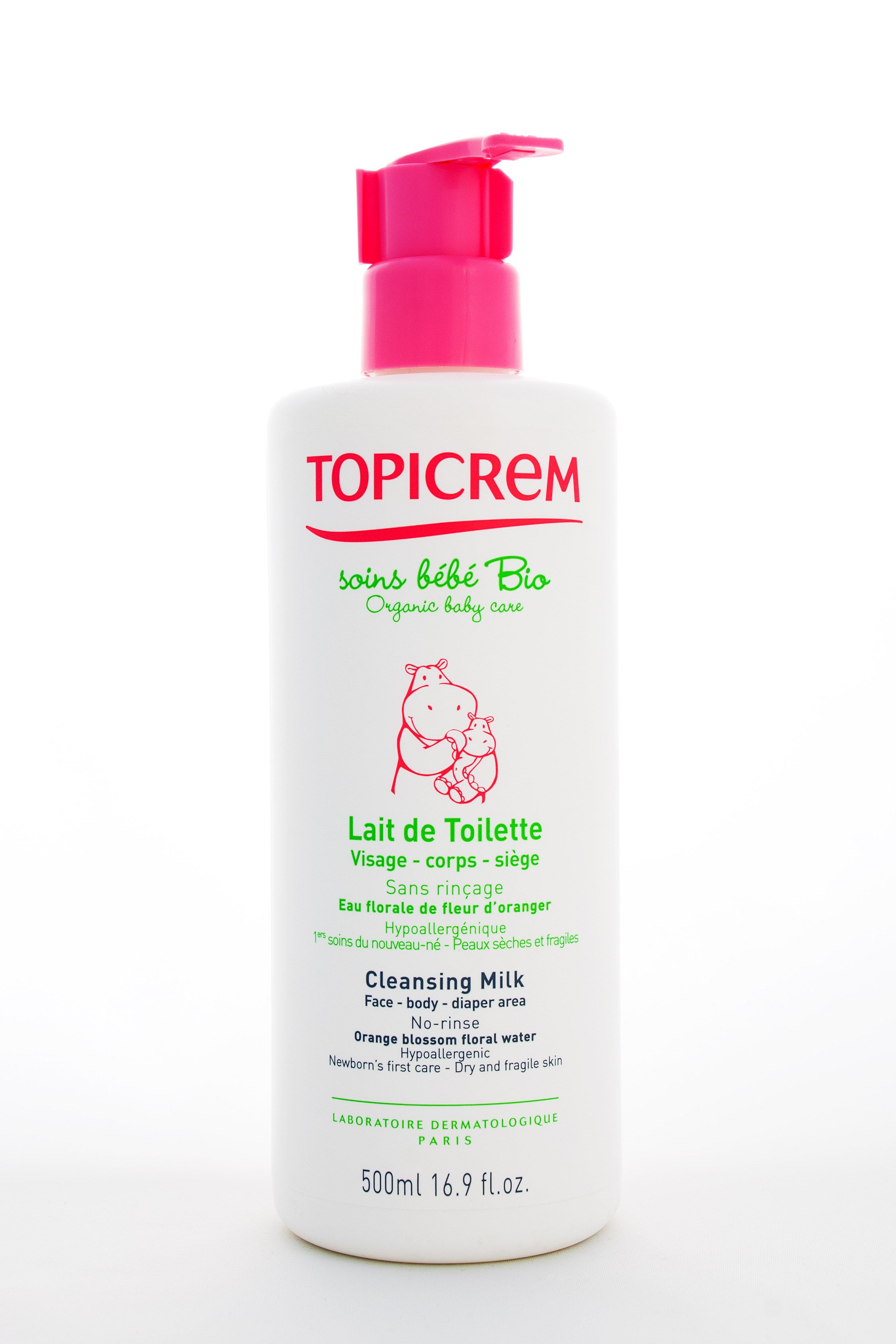 Топикрем Очищающее молочко 500 мл (Topicrem, Bebe Bio) фото 1