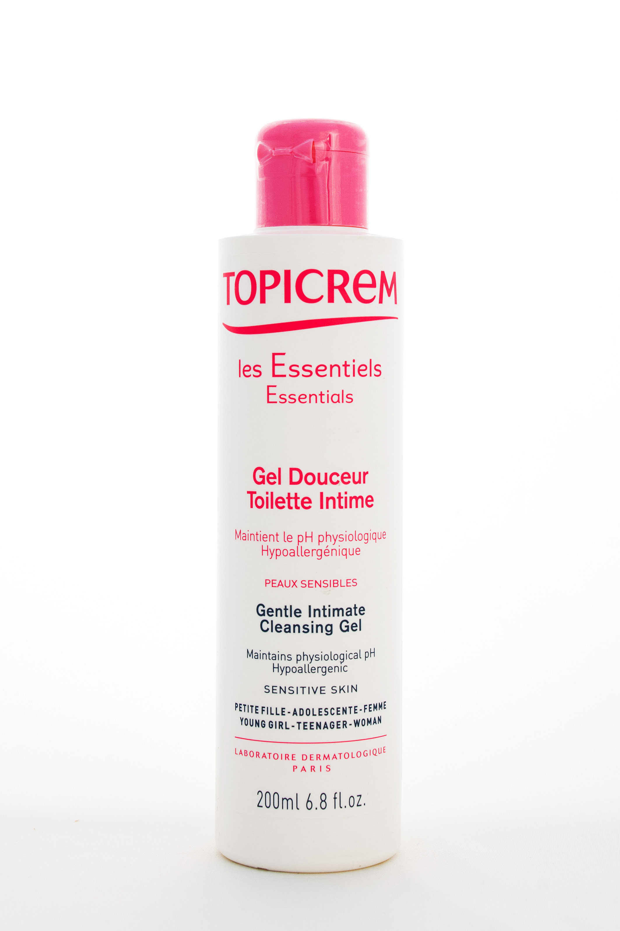Топикрем Мягкий очищающий гель для интимной гигиены 200 мл (Topicrem, Essentials) Топикрем Мягкий очищающий гель для интимной гигиены 200 мл (Topicrem, Essentials) фото 1