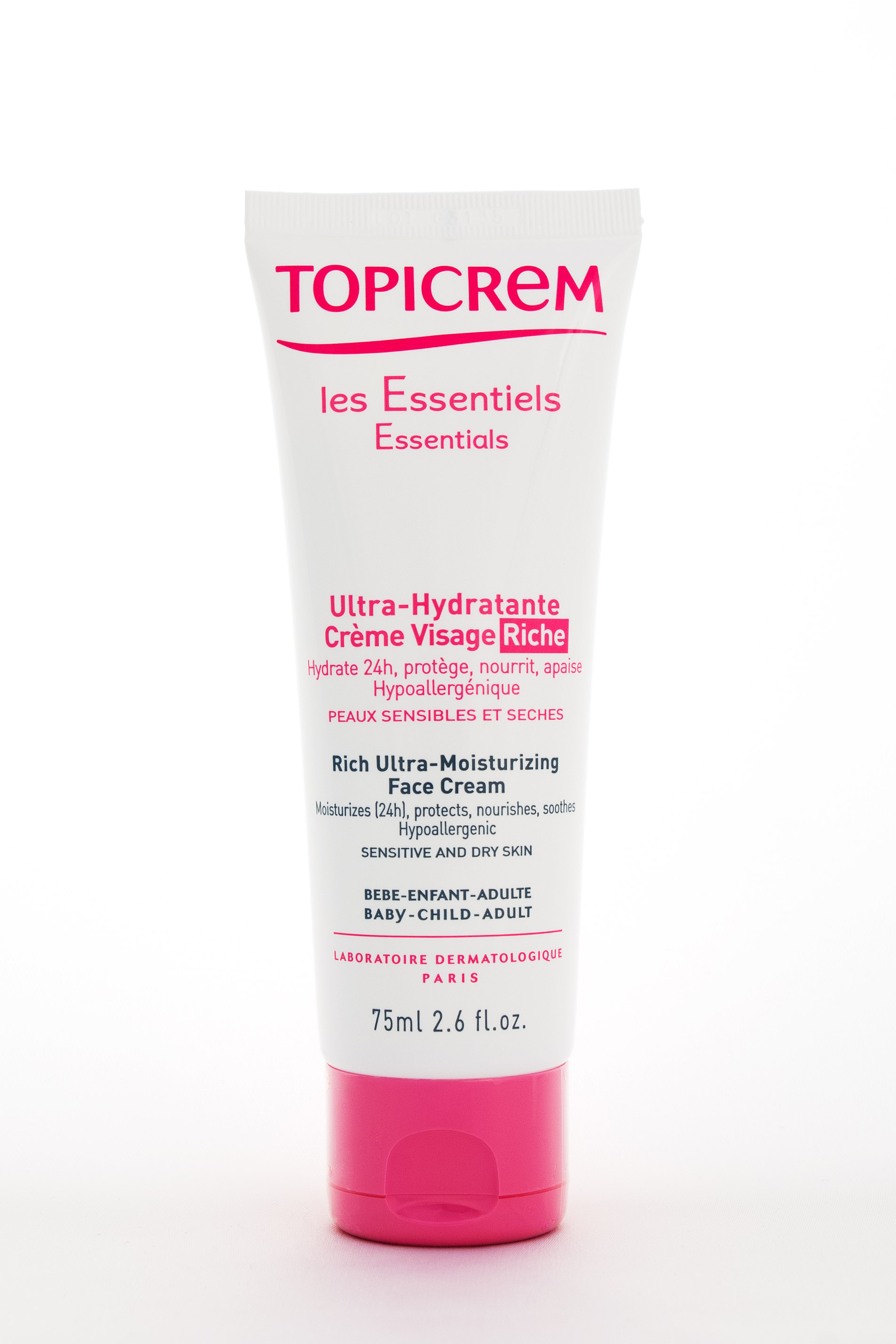 Топикрем Насыщенный ультра-увлажняющий крем для лица 75 мл (Topicrem, Essentials) фото 2