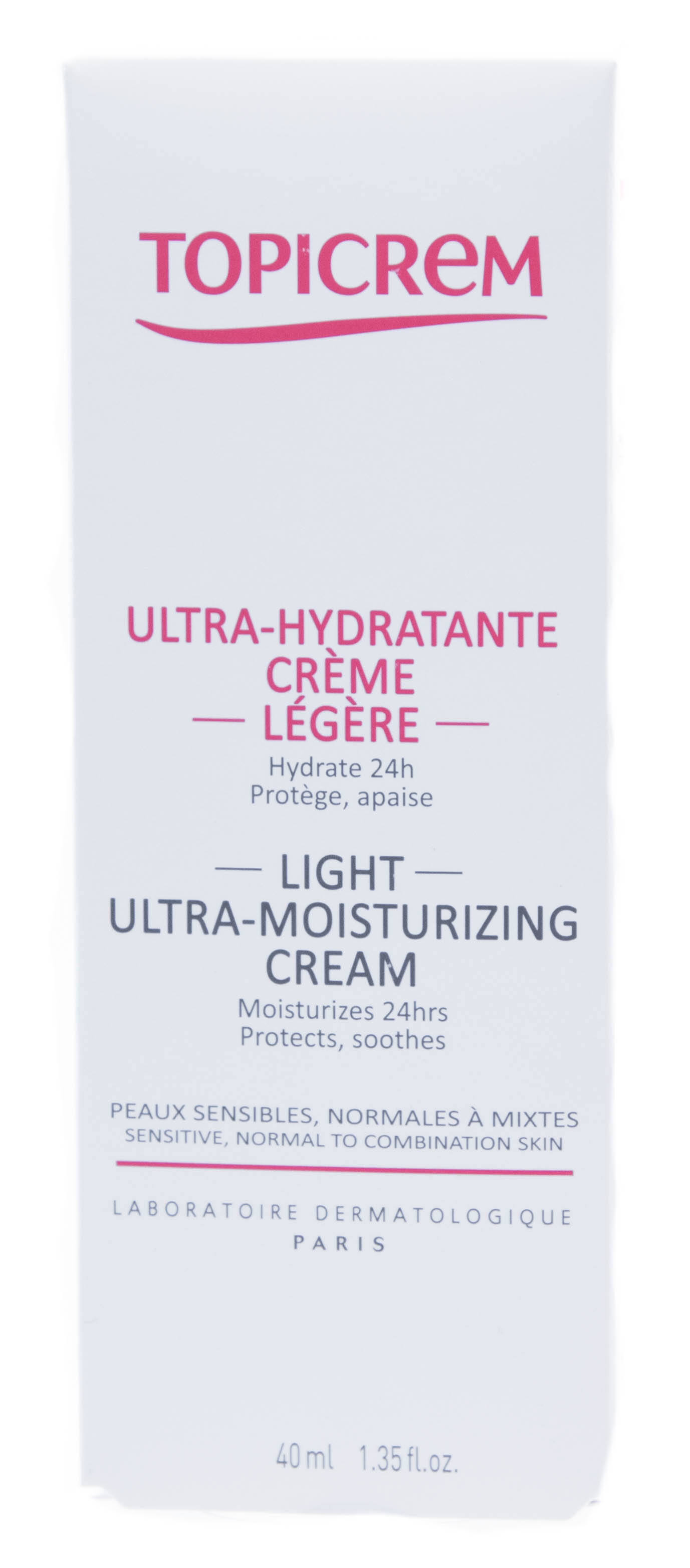 Топикрем Легкий ультра-увлажняющий крем для лица 40 мл (Topicrem, UM Face) фото 1