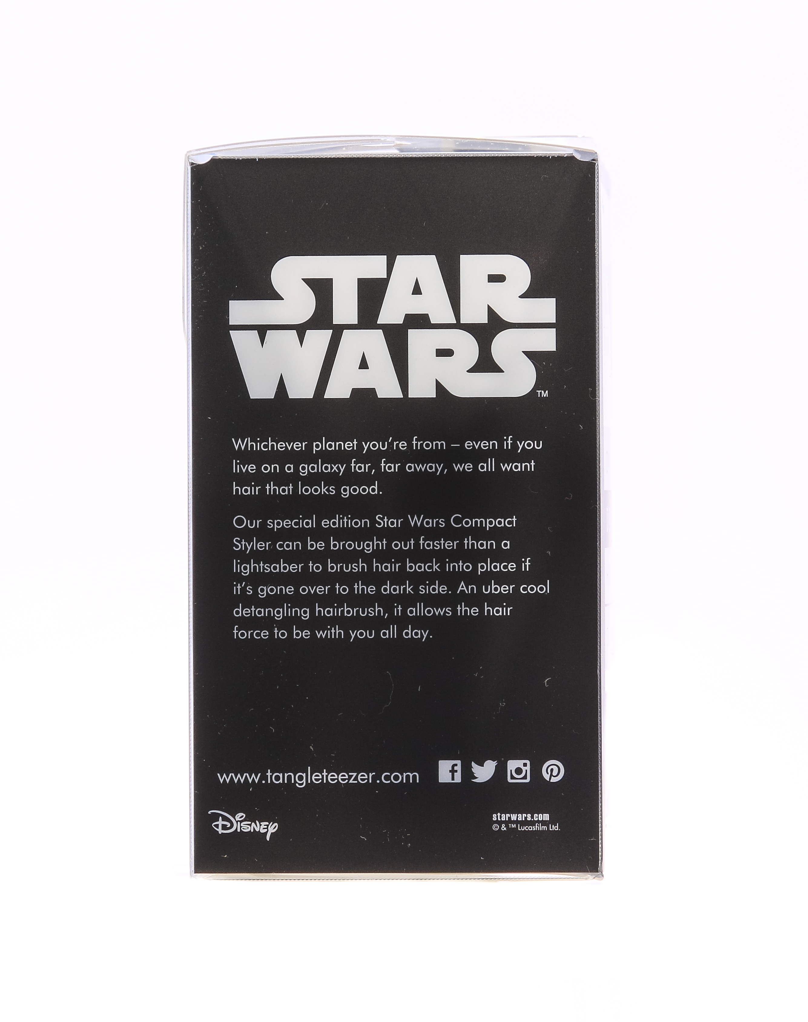  Расческа Star Wars Stormtrooper черный (Закрытые бренды, Compact Styler) фото 3
