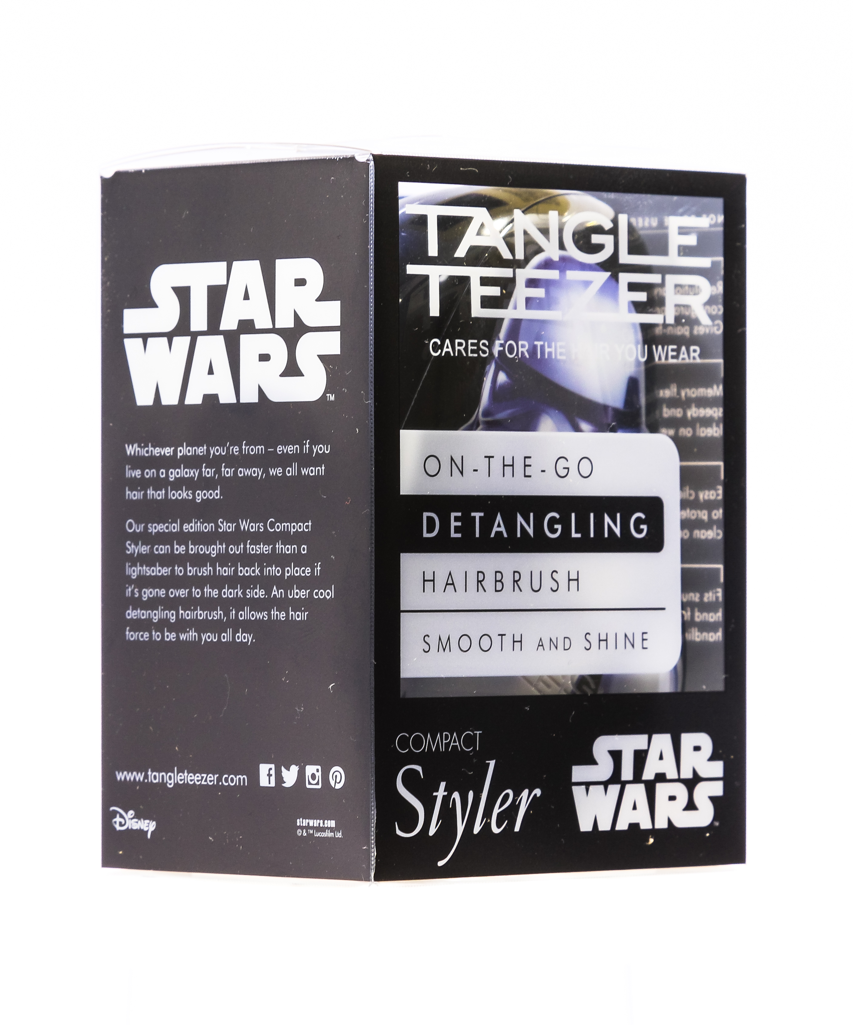 Расческа Star Wars Stormtrooper черный (Закрытые бренды, Compact Styler) фото 1