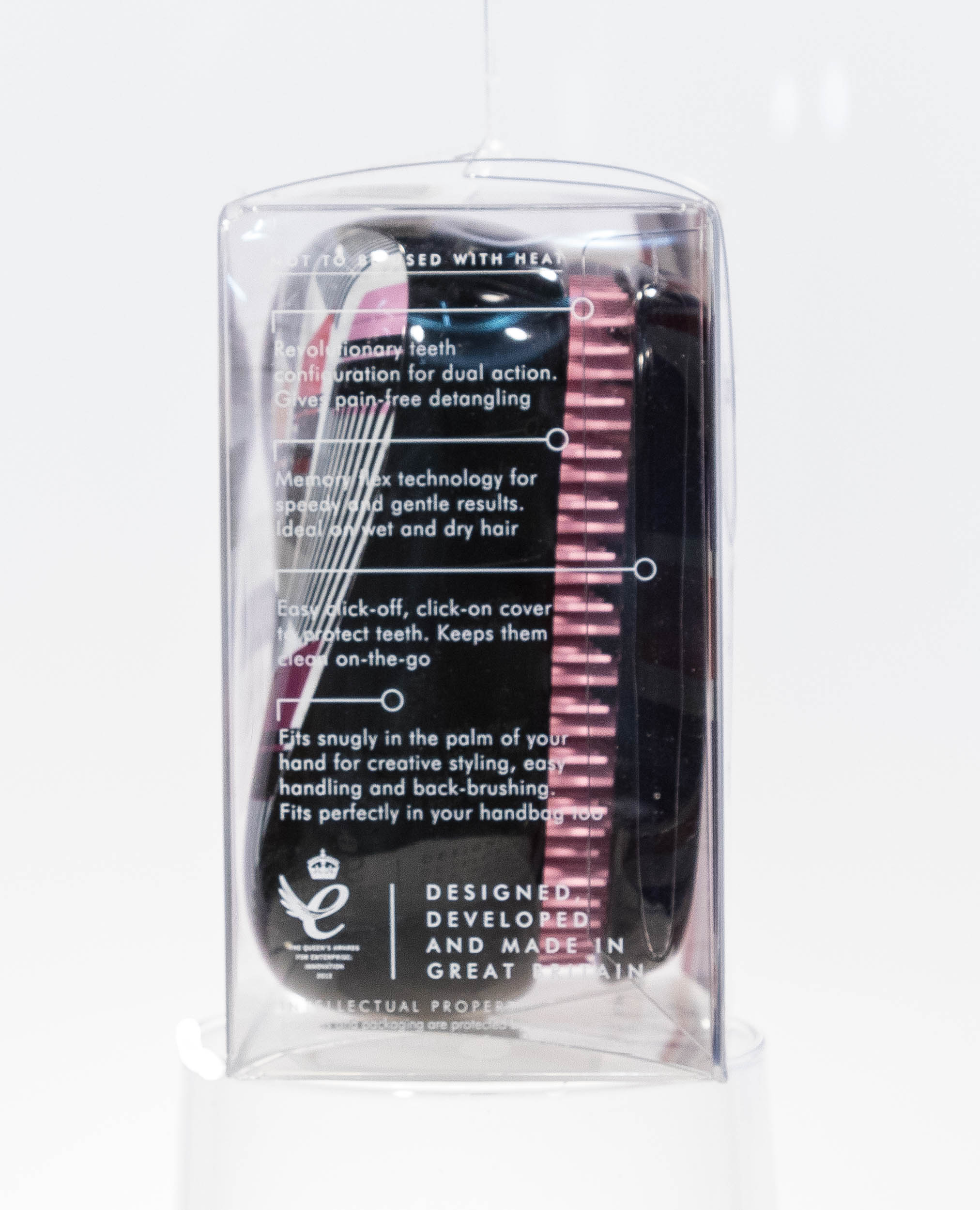  Расческа для волос Compact Styler Lulu Guinness Vertical Lipstick Print 1 шт (Закрытые бренды, Compact Styler) фото 3