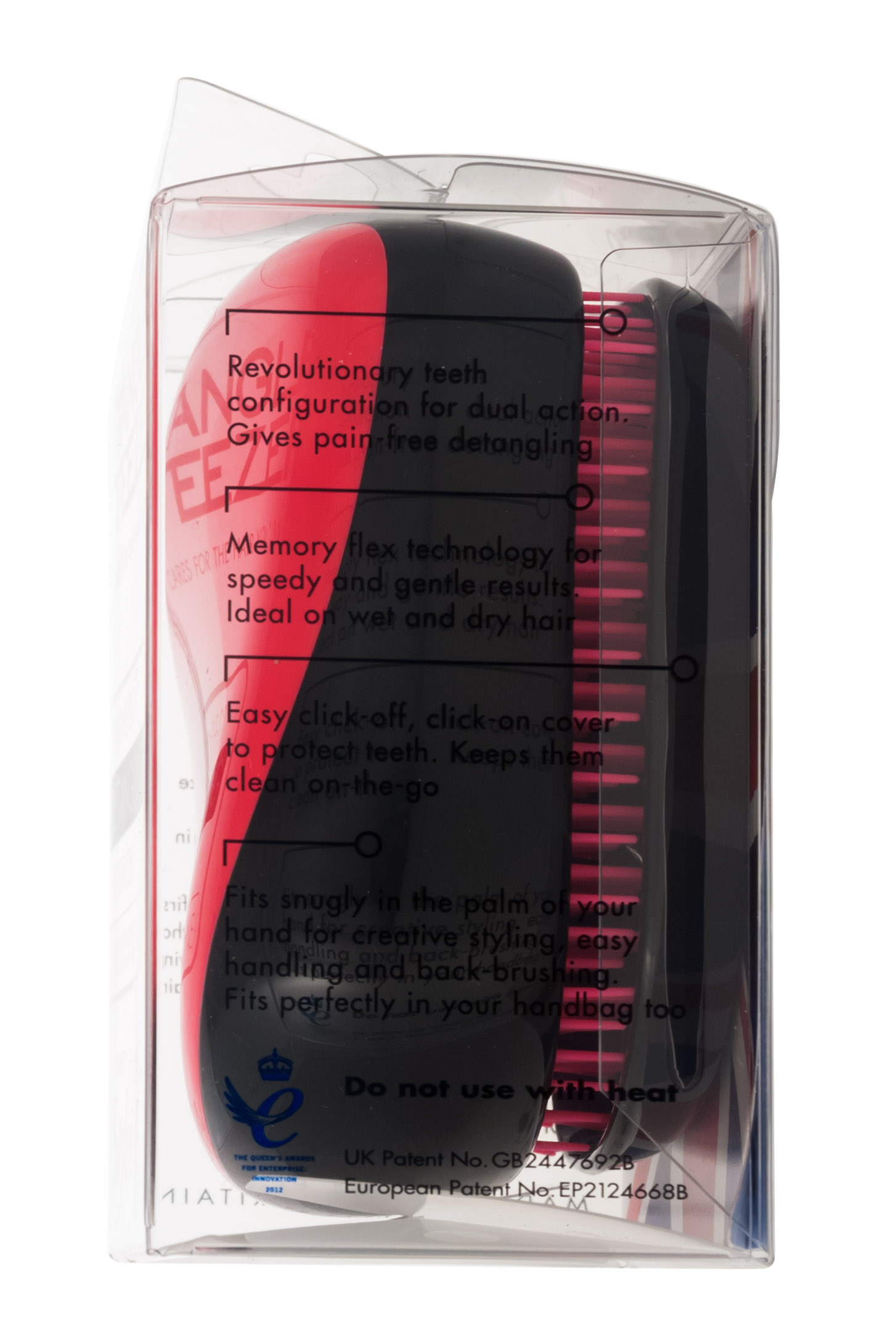 Тангл Тизер Расческа Тангл Тизер Компакт Стайлер Пинк Сизл (Tangle Teezer, Compact Styler) фото 2