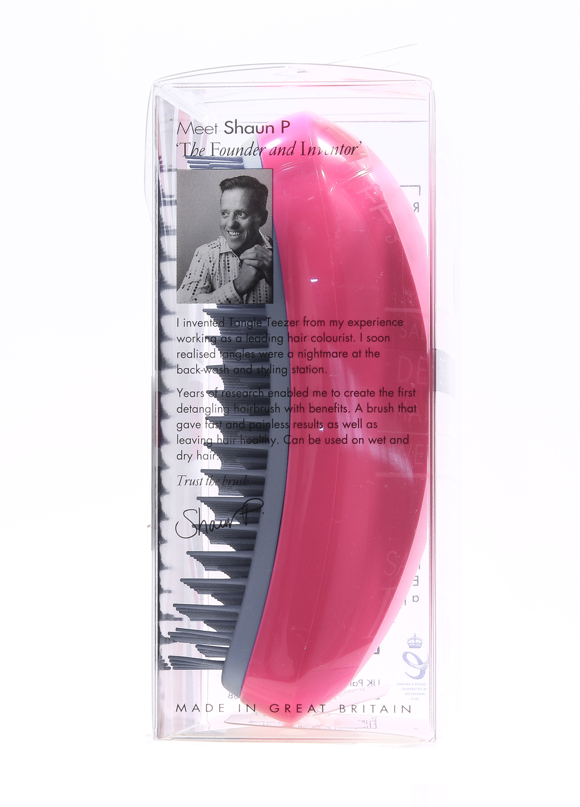  Расческа Pink&Blue розовый/голубой (Закрытые бренды, Salon Elite) фото 4