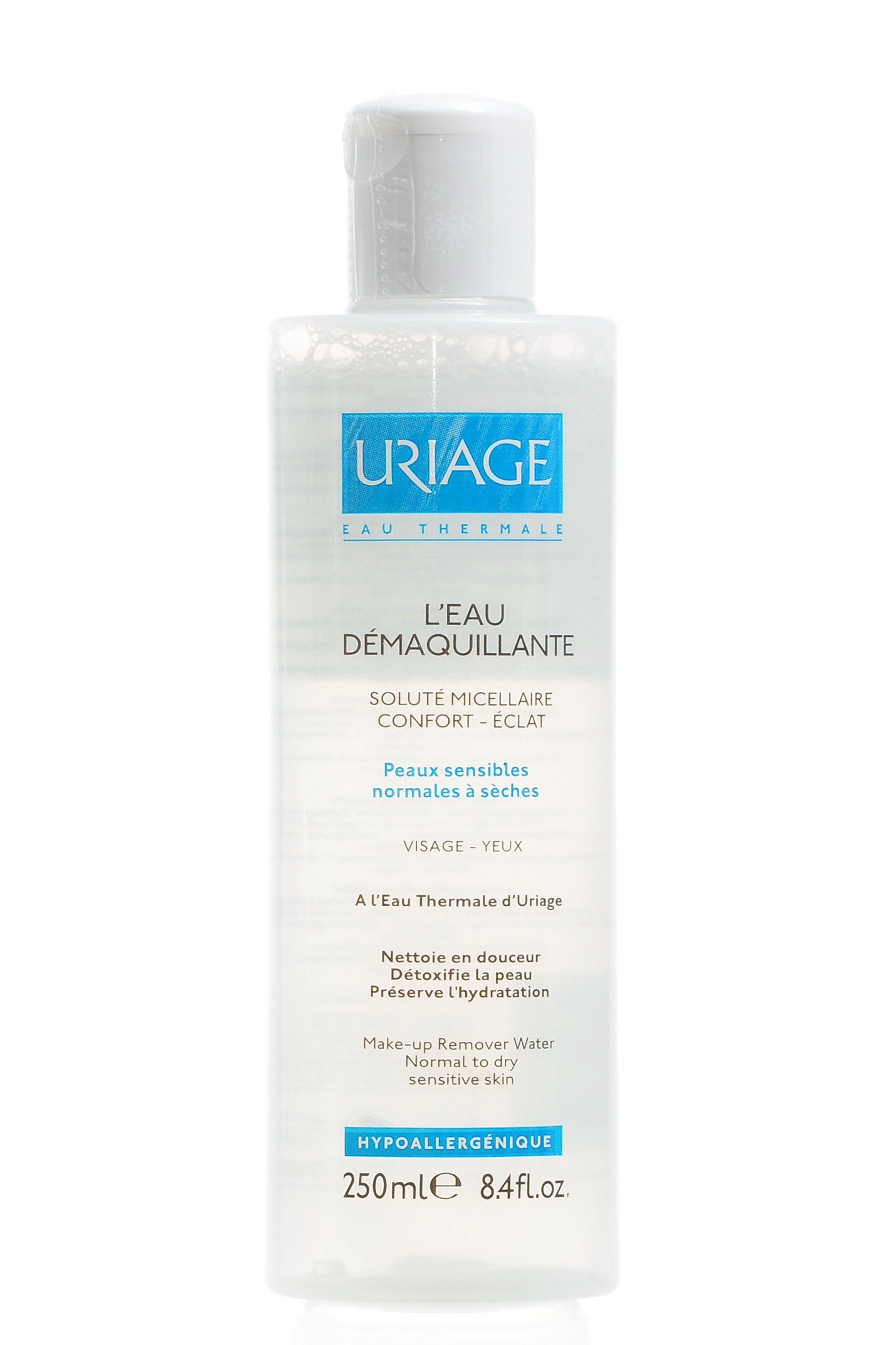 Урьяж Очищающая вода для сухой и чувствительной кожи (Uriage, Гигиена Uriage) Урьяж Очищающая вода для сухой и чувствительной кожи (Uriage, Гигиена Uriage) фото 1