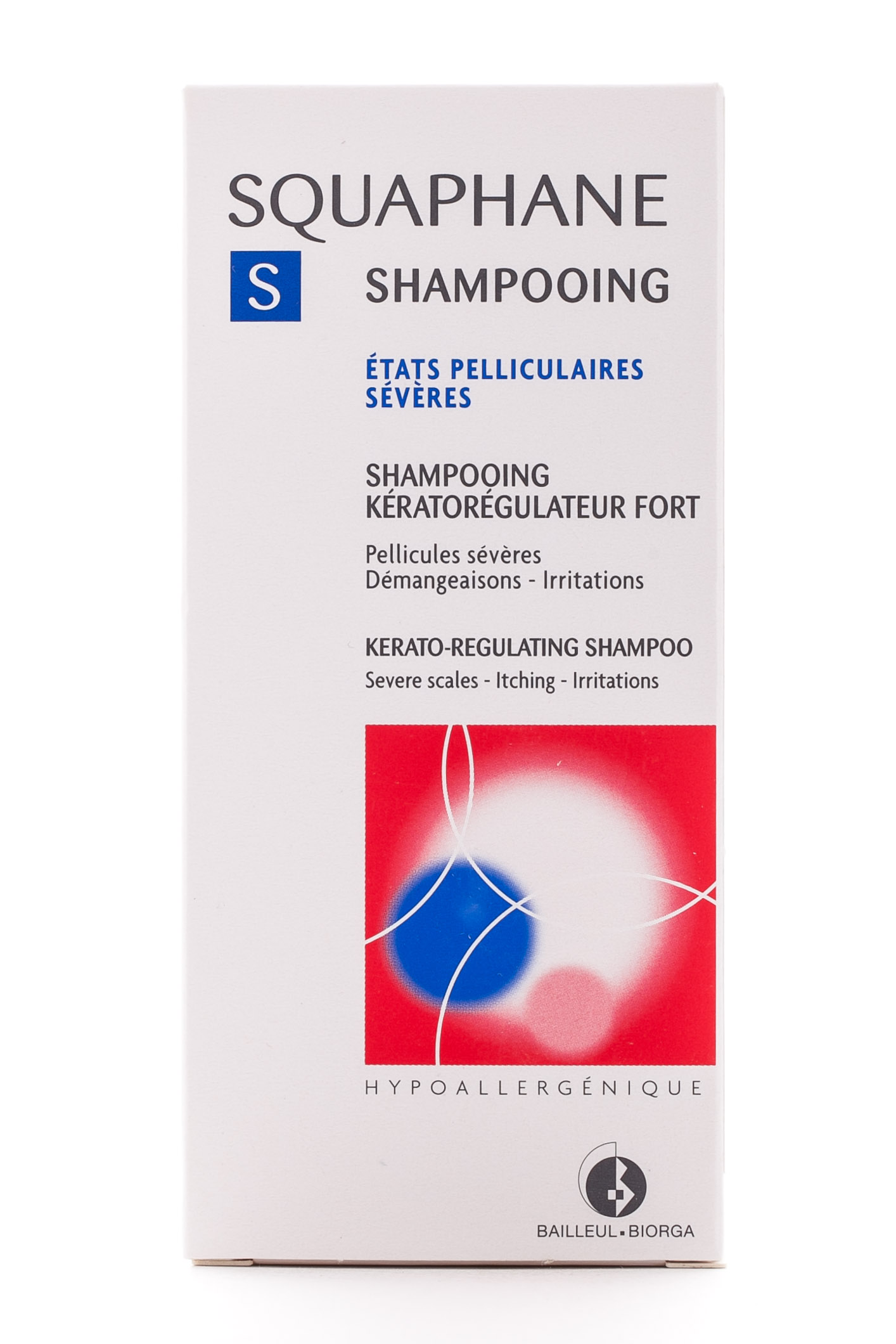 Биорга Сквафан S Активный керато-регулирующий шампунь. (Biorga, Squaphane) фото 2