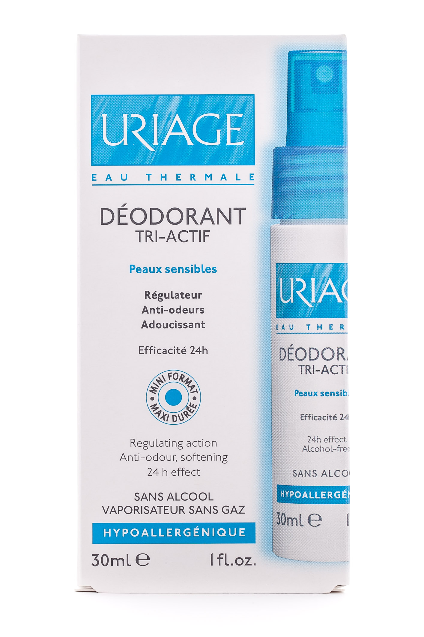 Урьяж Дезодорант тройного действия (Uriage, Гигиена Uriage) Урьяж Дезодорант тройного действия (Uriage, Гигиена Uriage) фото 2