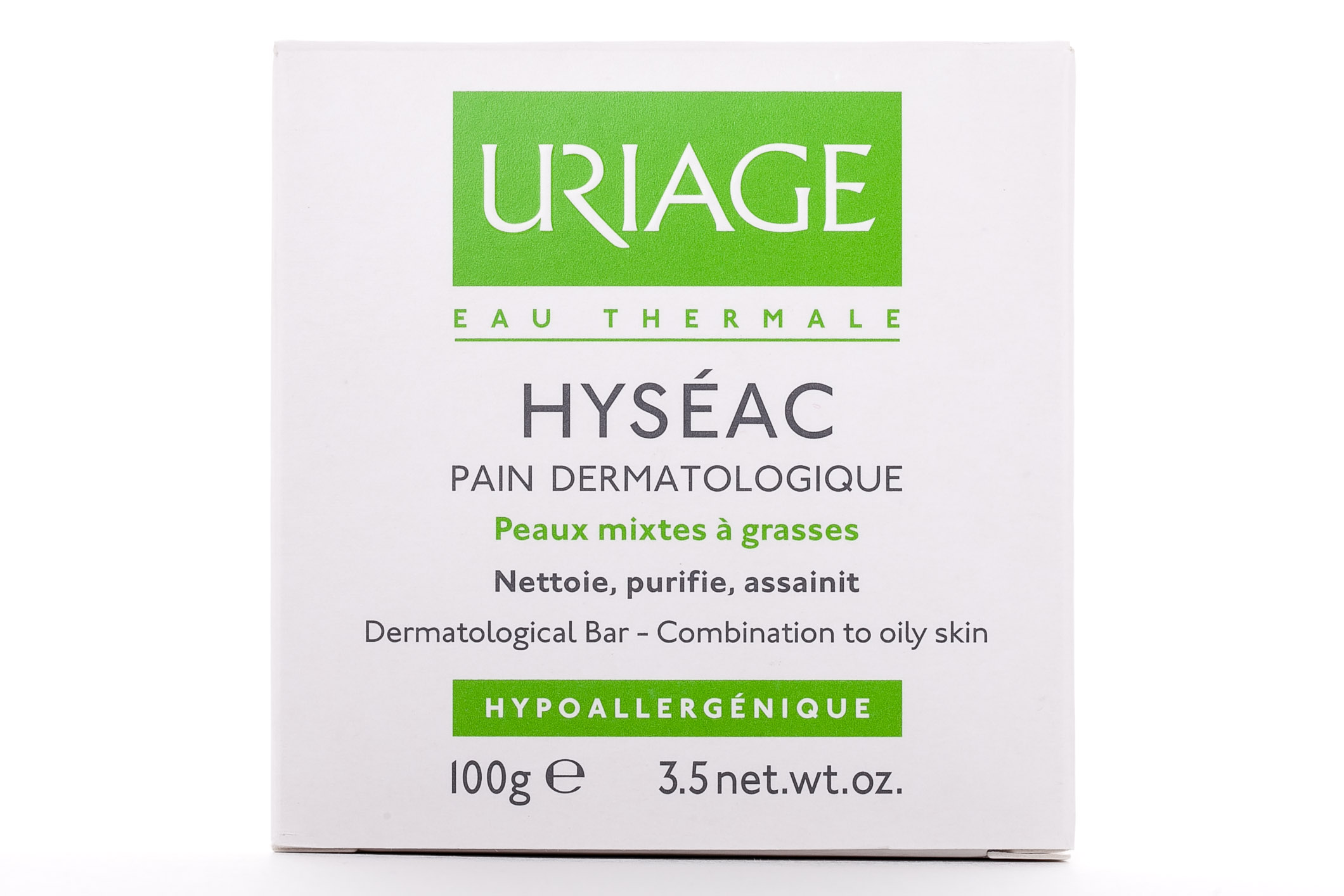 Урьяж Мягкое дерматологическое «мыло без мыла» Исеак 100 г (Uriage, Hyseac) фото 1