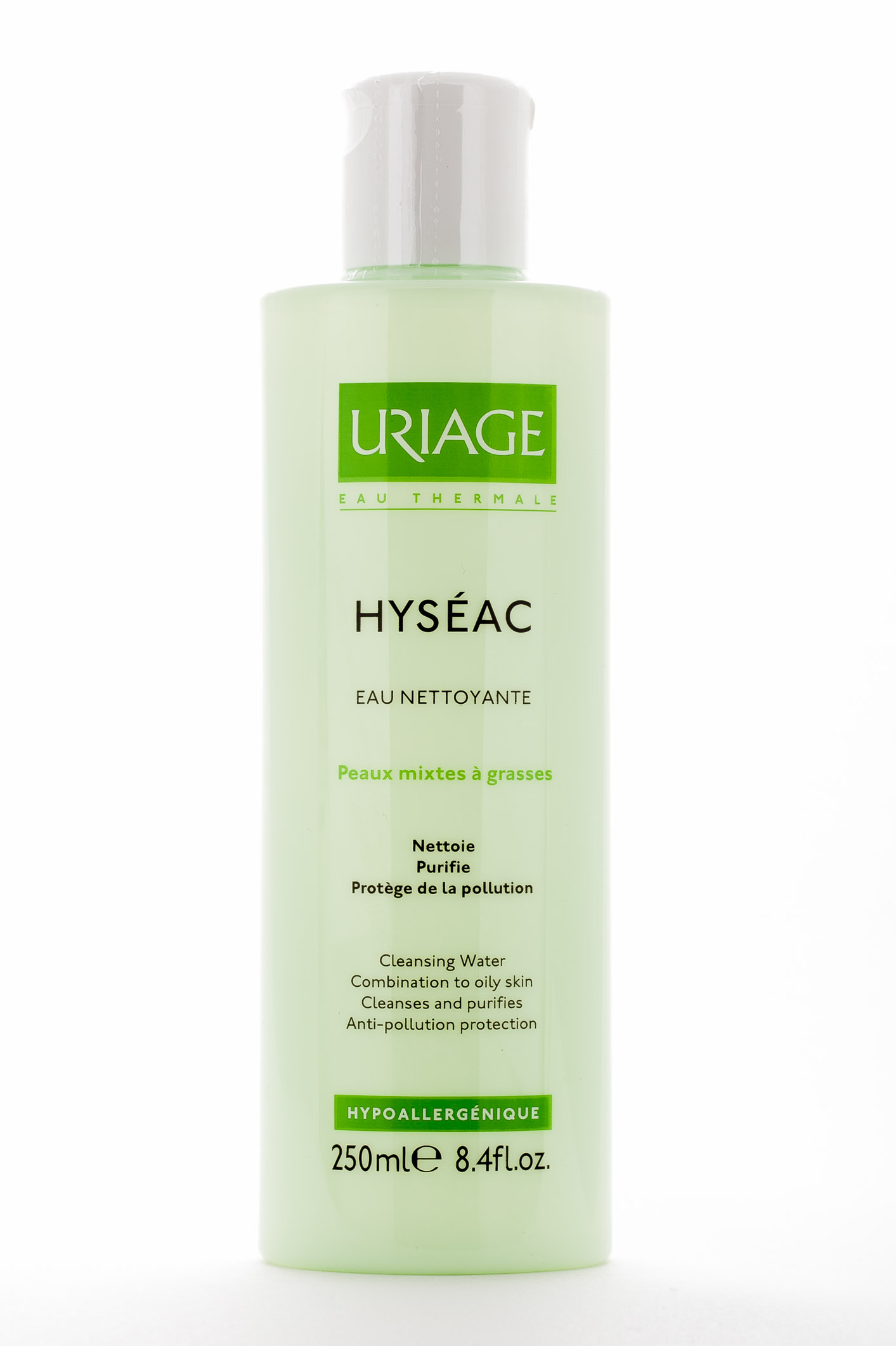 Урьяж Очищающий лосьон Исеак, не требующий смывания 250 мл (Uriage, Hyseac) фото 1