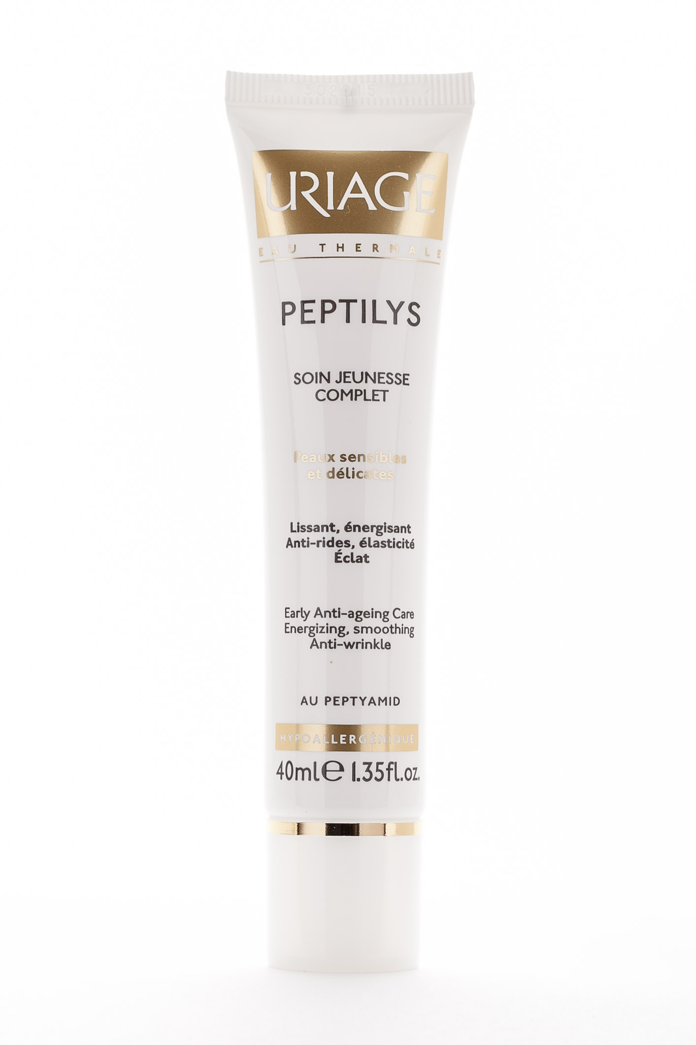 Урьяж Пептилис - комплексный омолаживающий уход за нежной чувствительной кожей лица с Пептиамидом, 40 мл (Uriage, Peptilys) фото 1