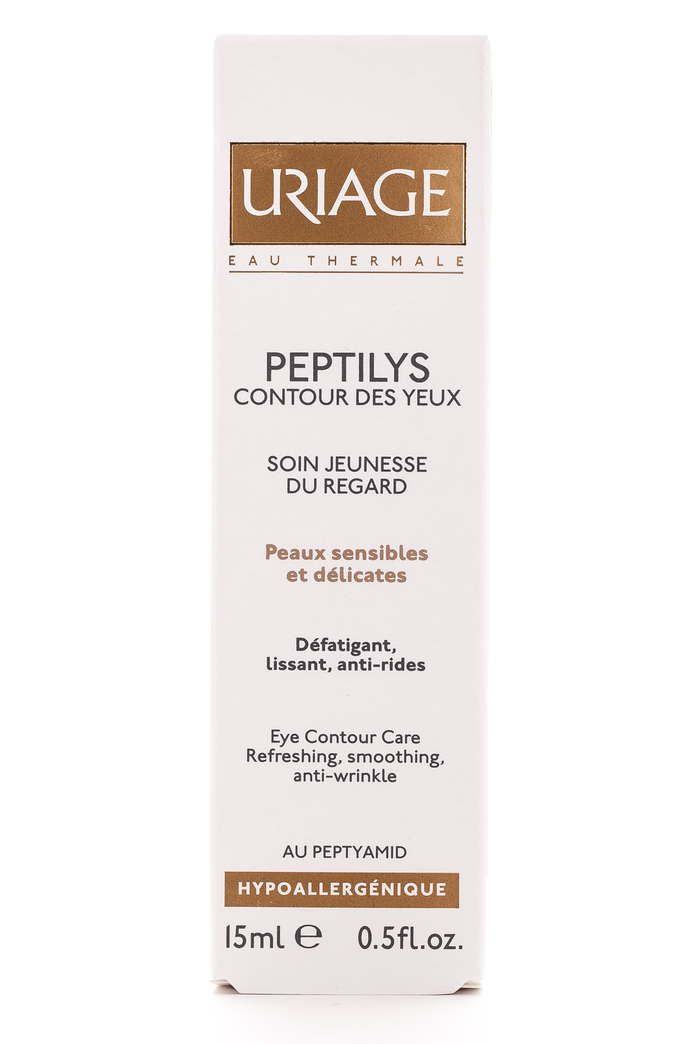 Урьяж Пептилис - уход для контура глаз с Пептиамидом 15 мл (Uriage, Peptilys) фото 1