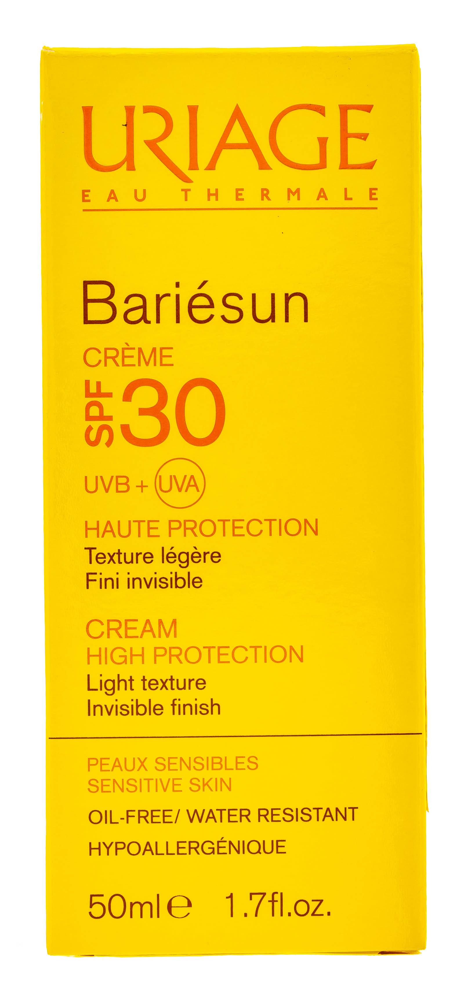 Урьяж Солнцезащитный водостойкий крем SPF30  Барьесан 50 мл (Uriage, Bariesun) фото 3