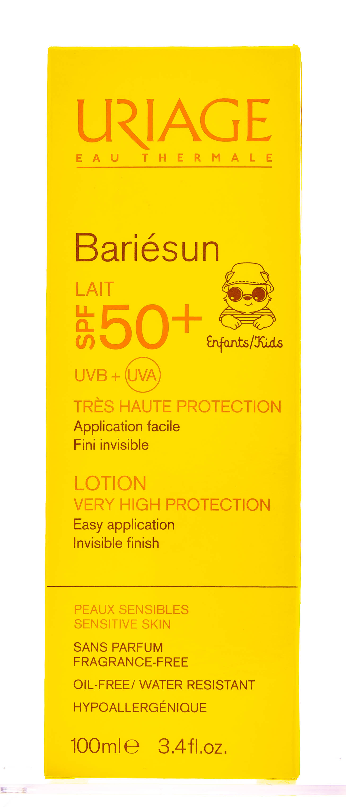 Урьяж Солнцезащитное молочко для детей SPF50+ Барьесан 100 мл (Uriage, Bariesun) фото 0